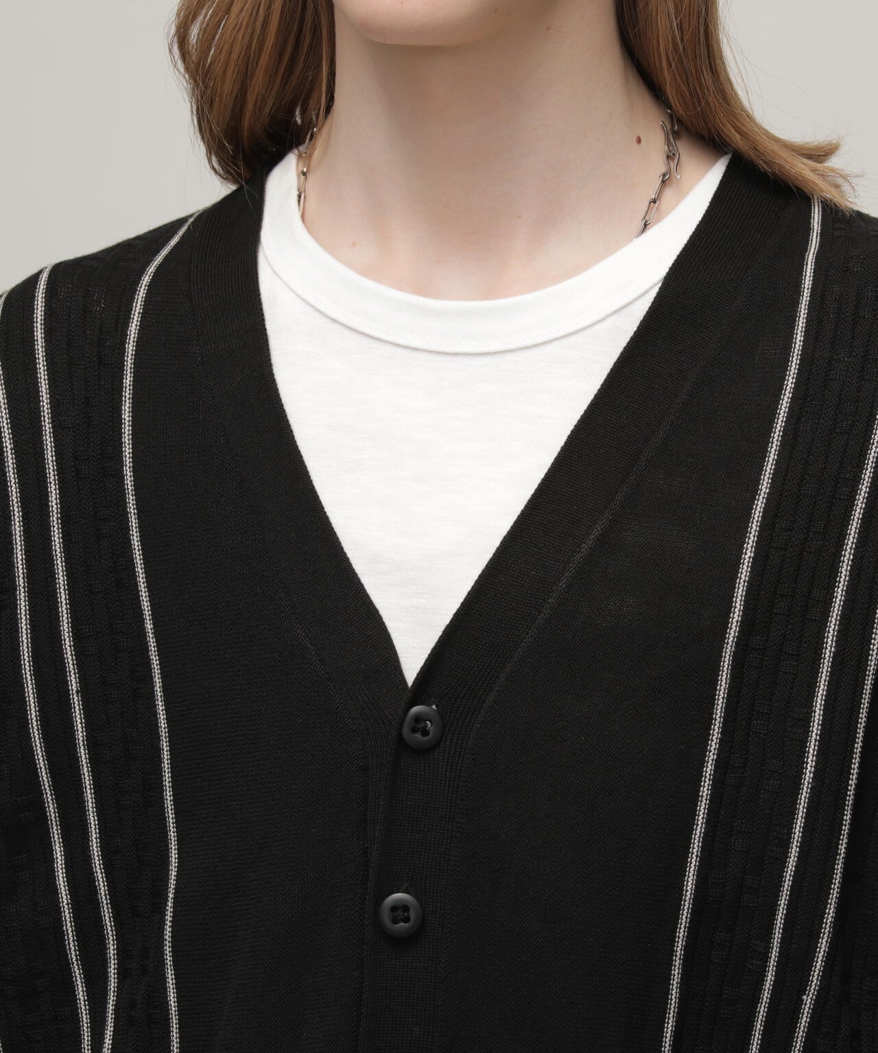 LS KNIT CARDIGAN /ニット カーディガン