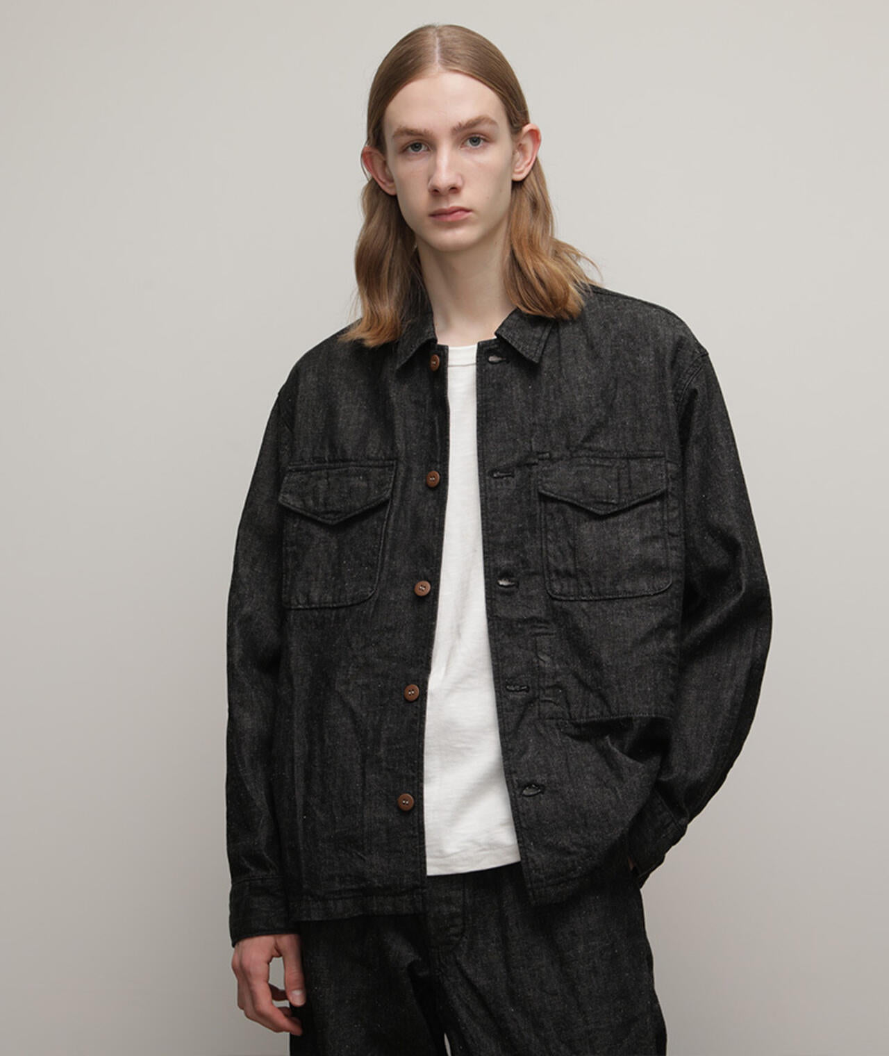 DENIM UTILITY JACKET/デニム ユーティリティージャケット
