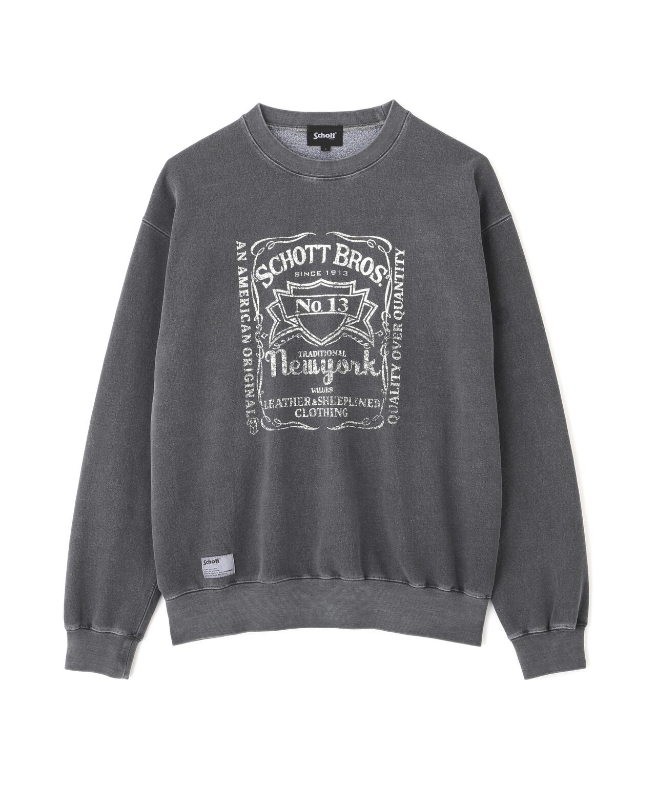 SQUARE LOGO CREW SWEAT/スクエアロゴ クルースウェット