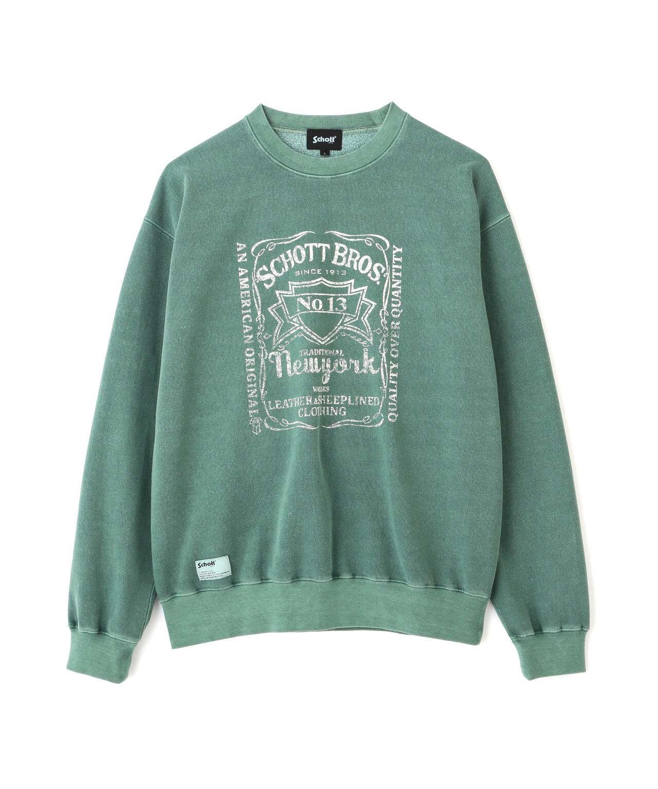SQUARE LOGO CREW SWEAT/スクエアロゴ クルースウェット