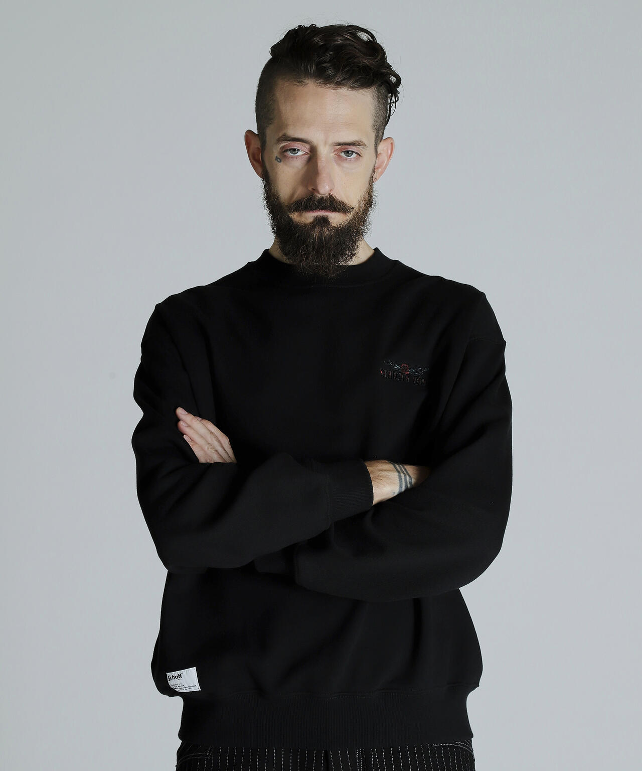 CREW SWEAT SHAKE HAND DRAGON/クルースウェット シェイクハンドドラゴン