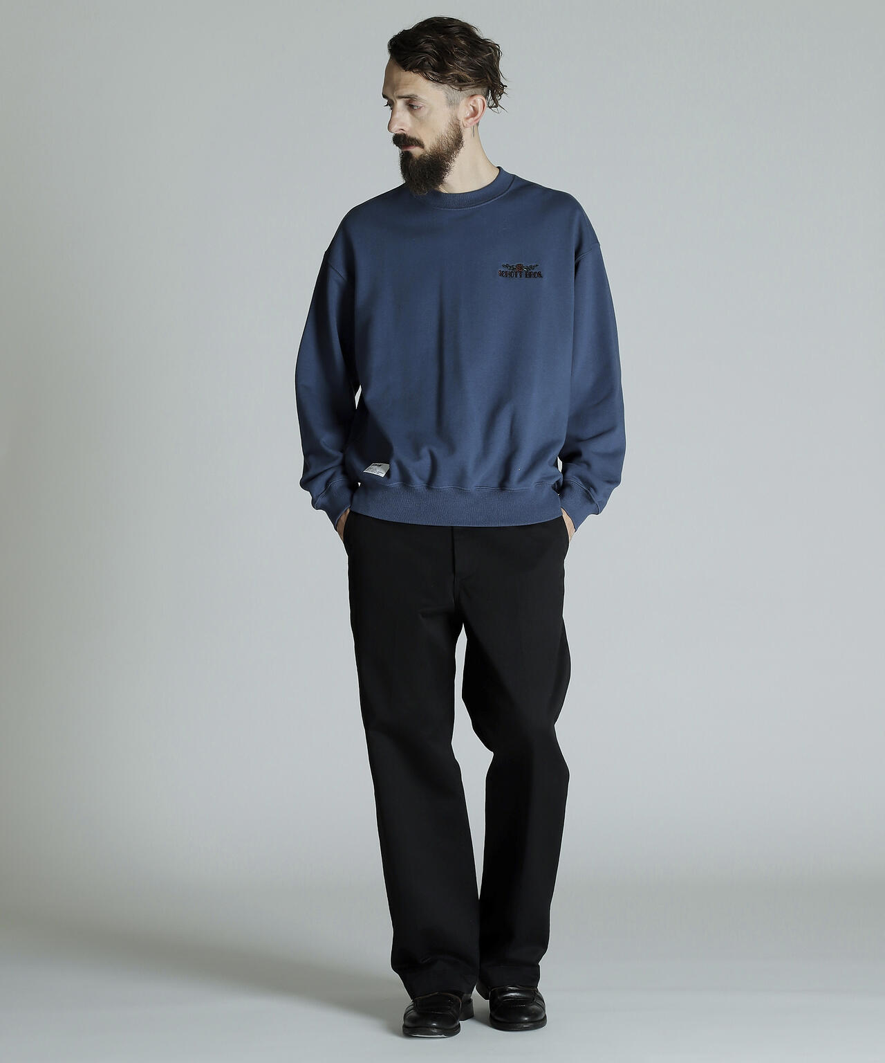 CREW SWEAT SHAKE HAND DRAGON/クルースウェット シェイクハンドドラゴン