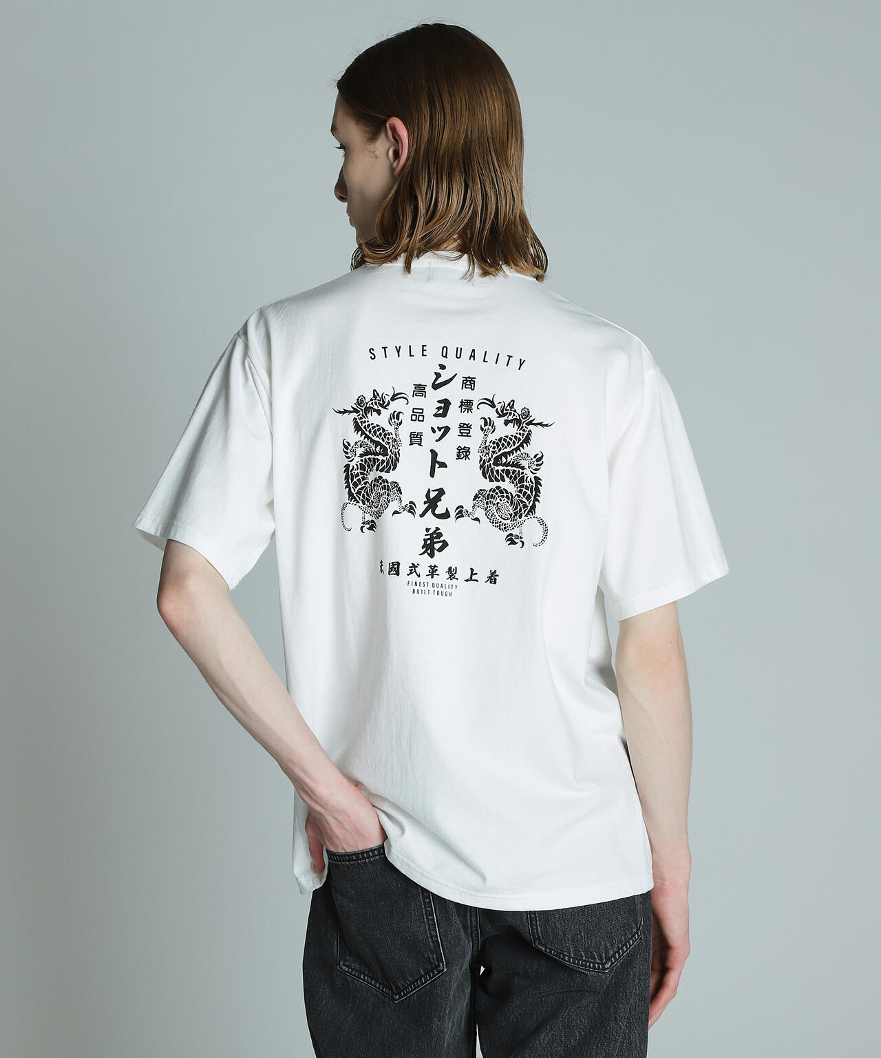 DRAGON ADVERTISEMENT T-SHIRT/ドラゴン アドバタイズメント Tシャツ