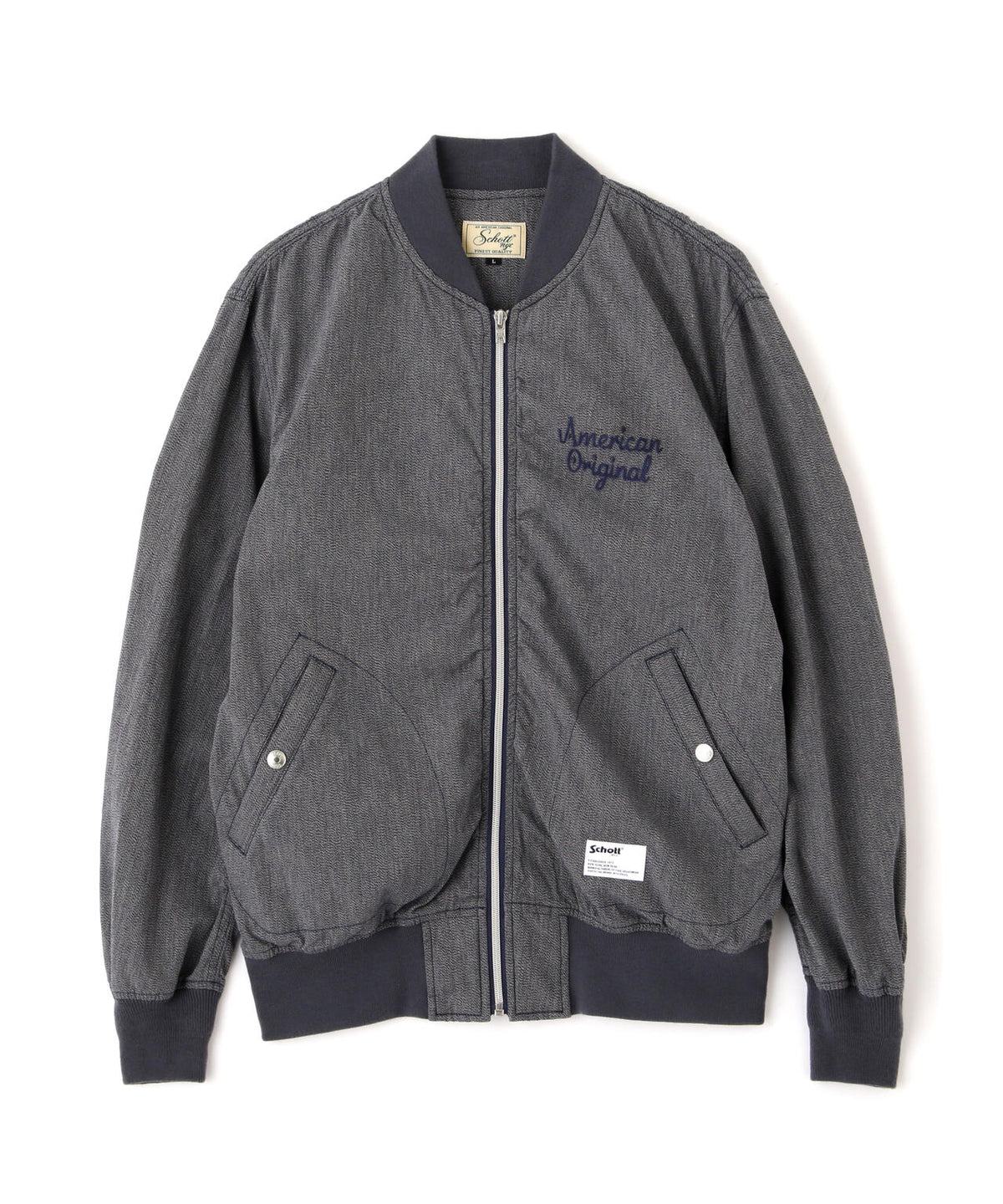 COTTON COVERT EMB. JACKET/コットンコバート 刺繍ジャケット