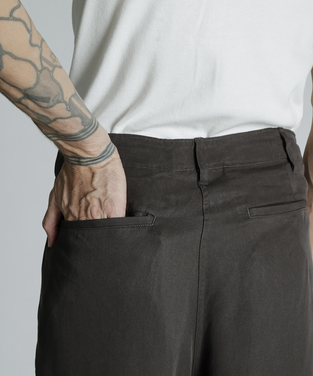 LYOCELL TROUSERS/リヨセル トラウザーズ