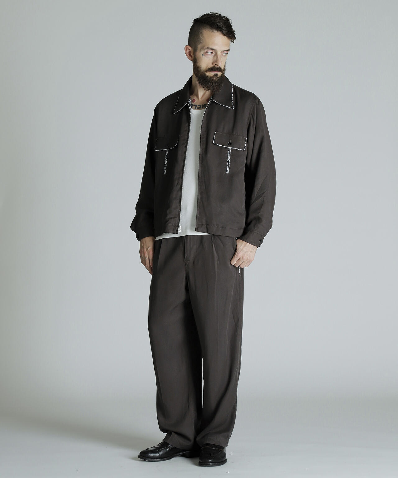 LYOCELL TROUSERS/リヨセル トラウザーズ