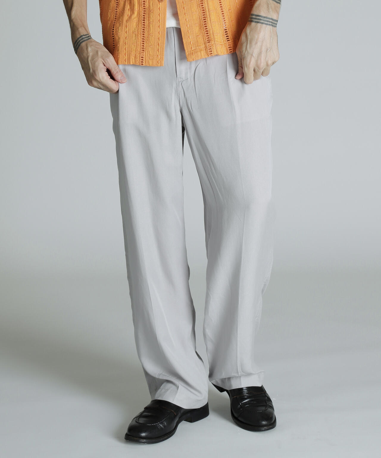 LYOCELL TROUSERS/リヨセル トラウザーズ