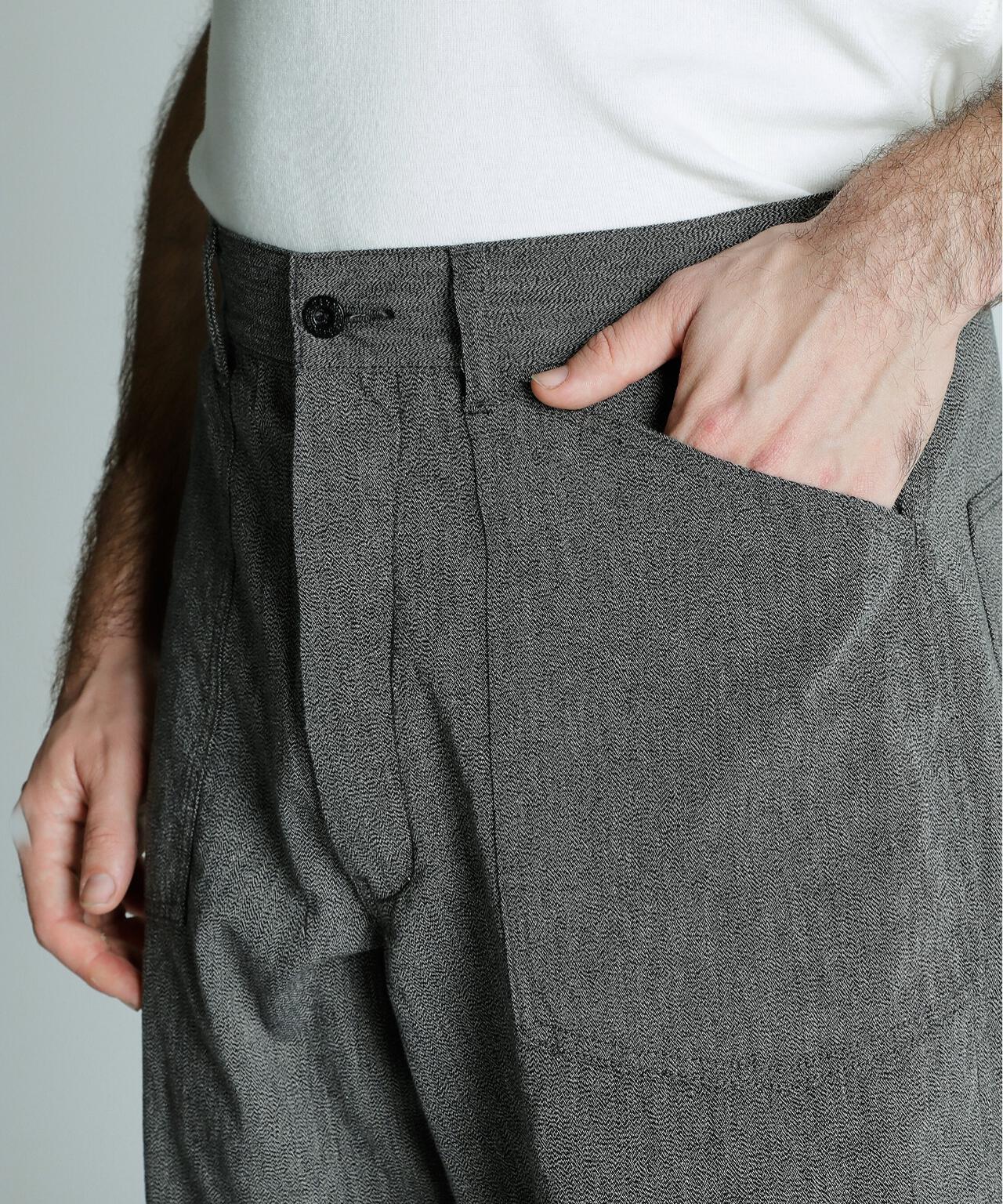 COTTON COVERT FIELD PANTS/コットンコバート フィ―ルドパンツ