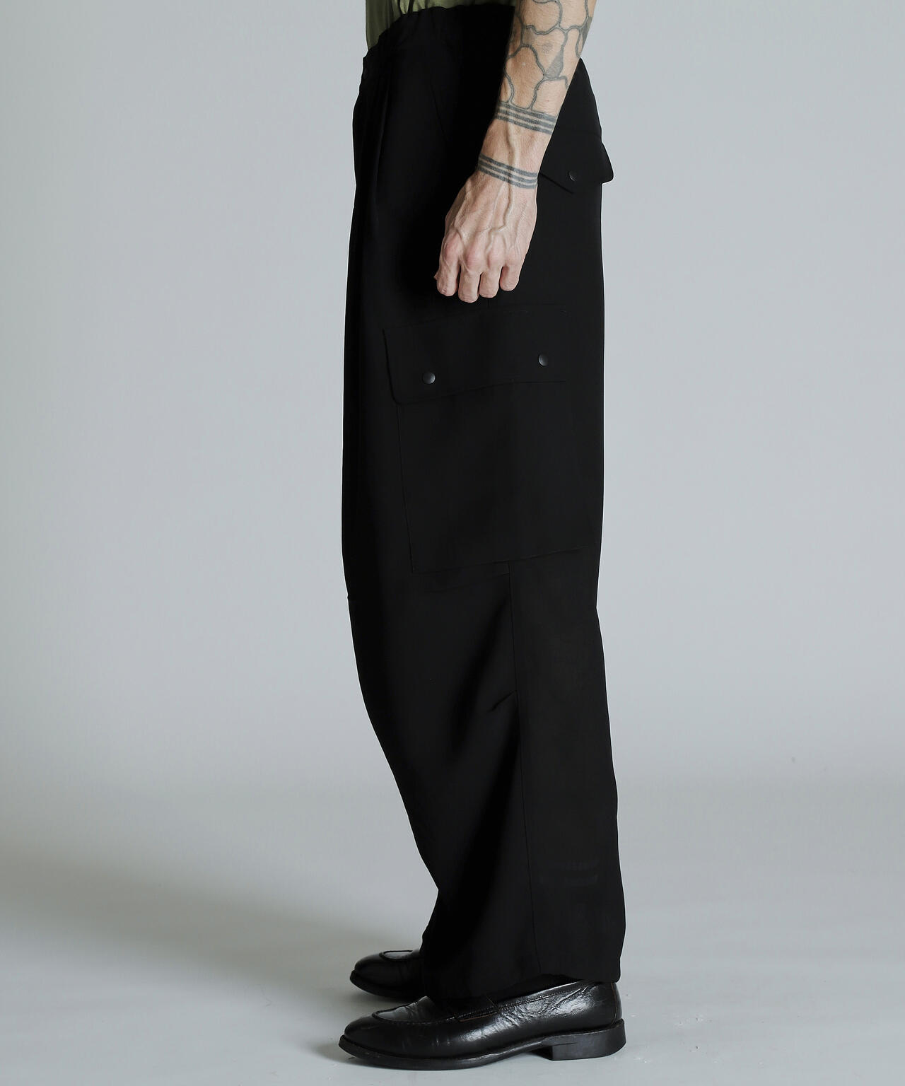 CHIFFON CARGO PANTS/シフォン カーゴパンツ
