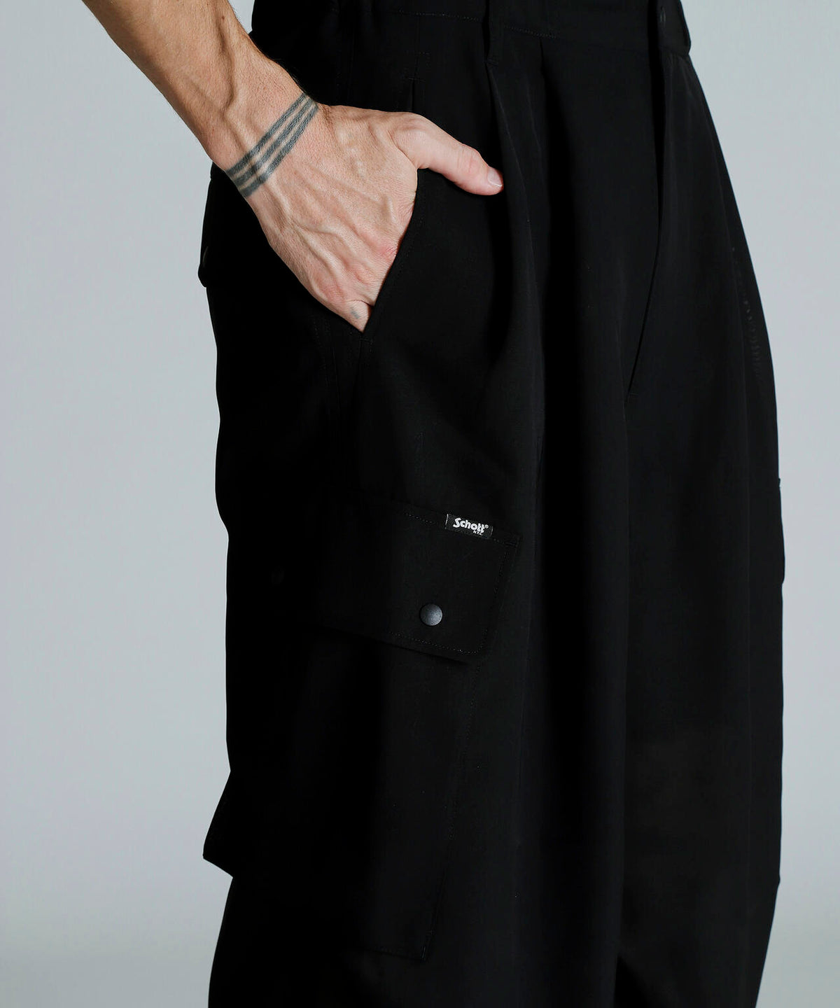 CHIFFON CARGO PANTS/シフォン カーゴパンツ