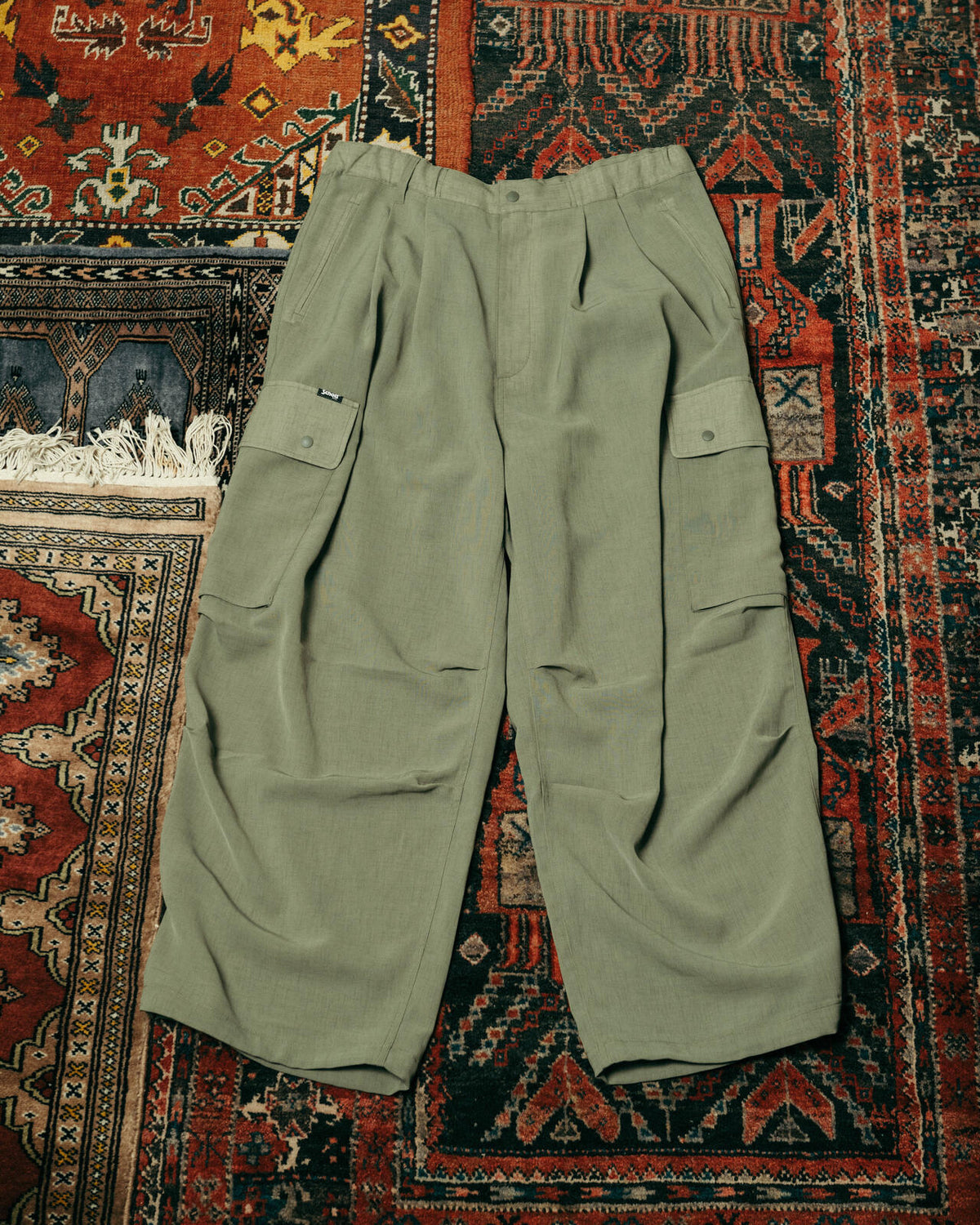 CHIFFON CARGO PANTS/シフォン カーゴパンツ