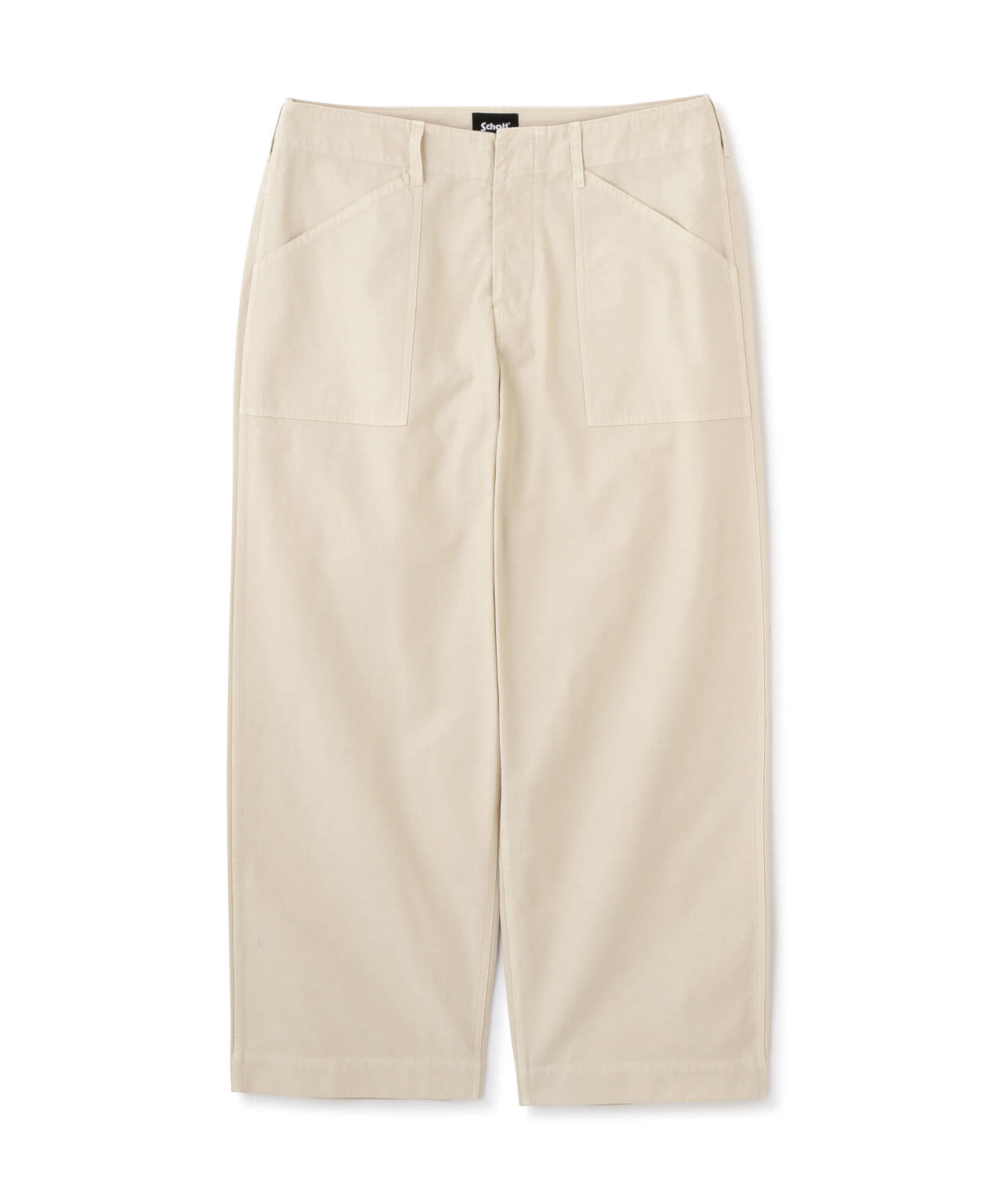 BACK SATIN BAKER TROUSERS/バックサテン ベイカーパンツ