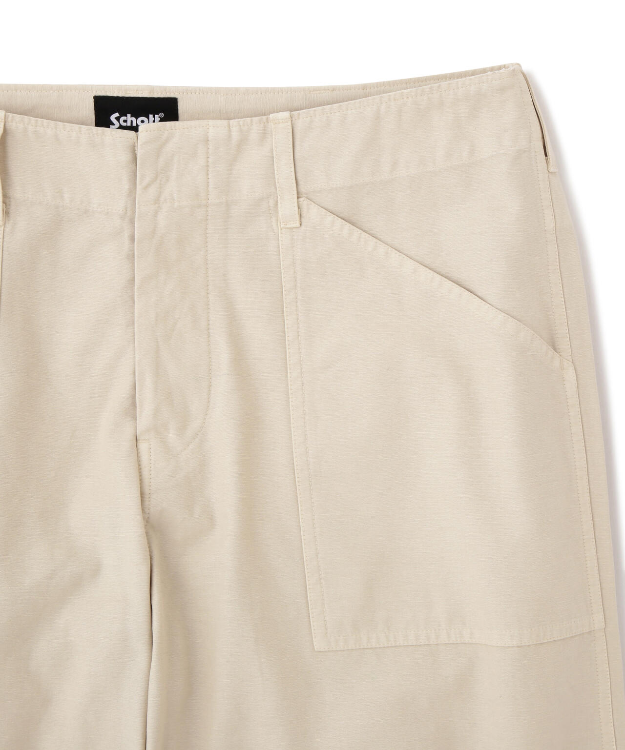 BACK SATIN BAKER TROUSERS/バックサテン ベイカーパンツ