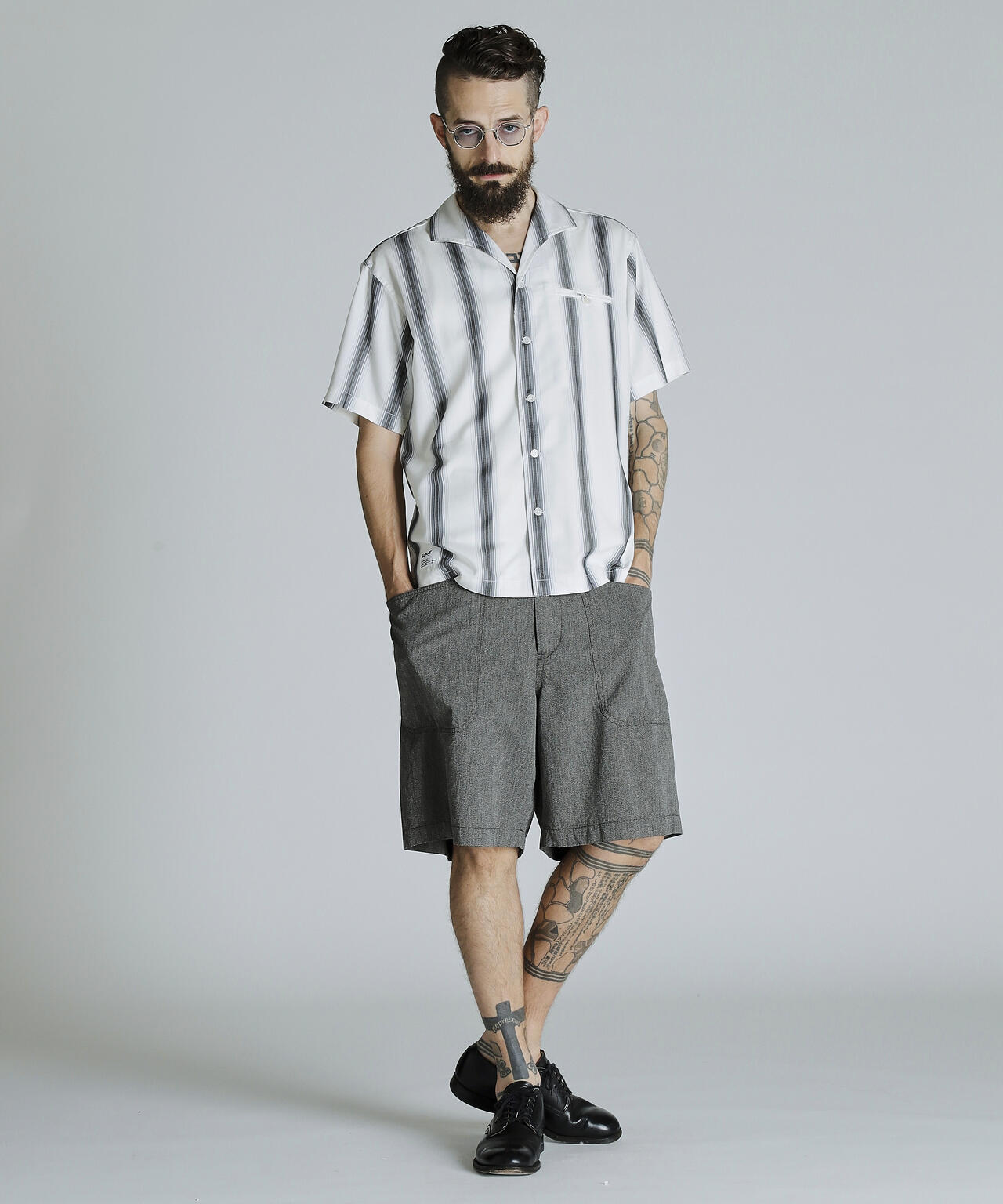 COTTON COVERT SHORTS/コットンコバート ショーツ