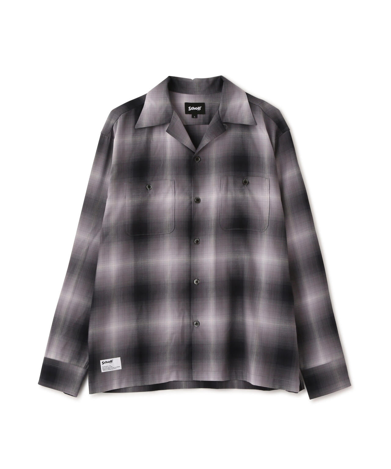 OMBRE LS SHIRT/オンブレ LSシャツ