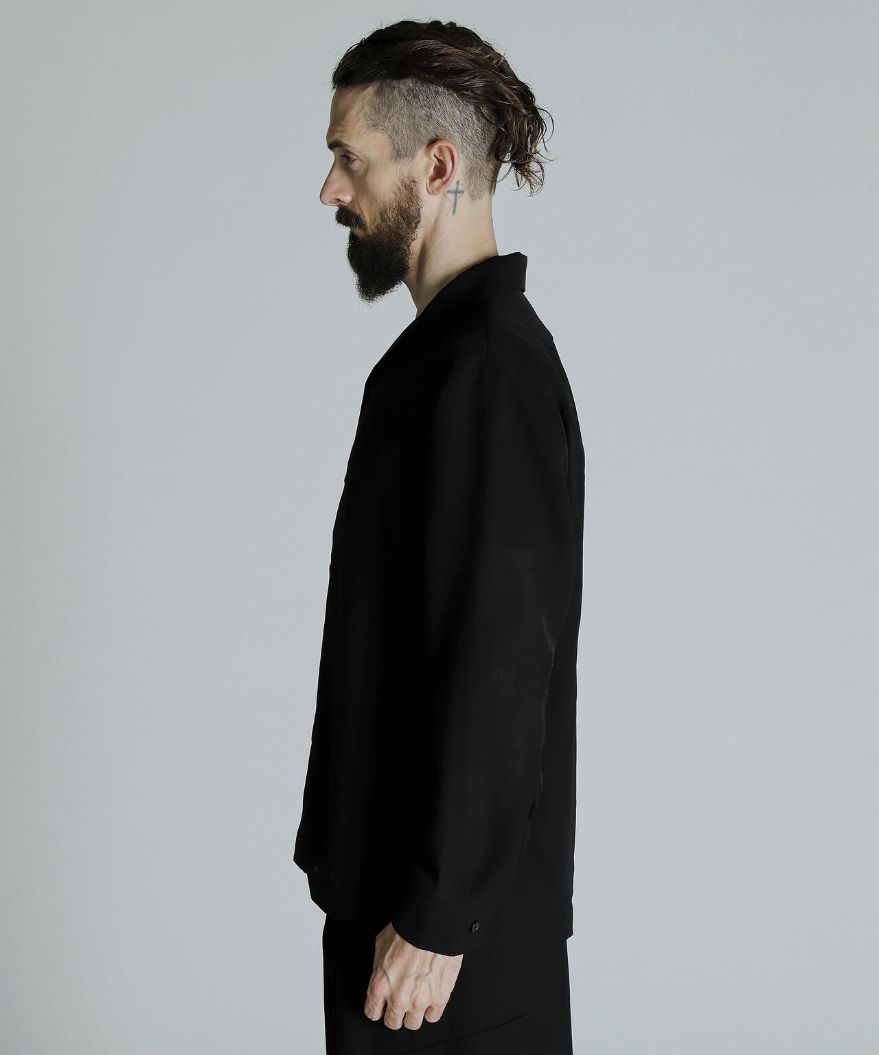 CHIFFON LS SHIRT/シフォン LSシャツ