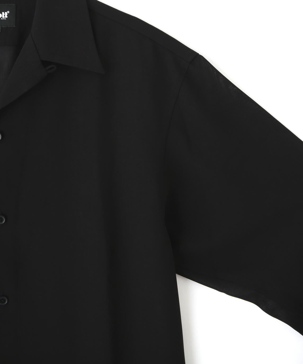 CHIFFON LS SHIRT/シフォン LSシャツ