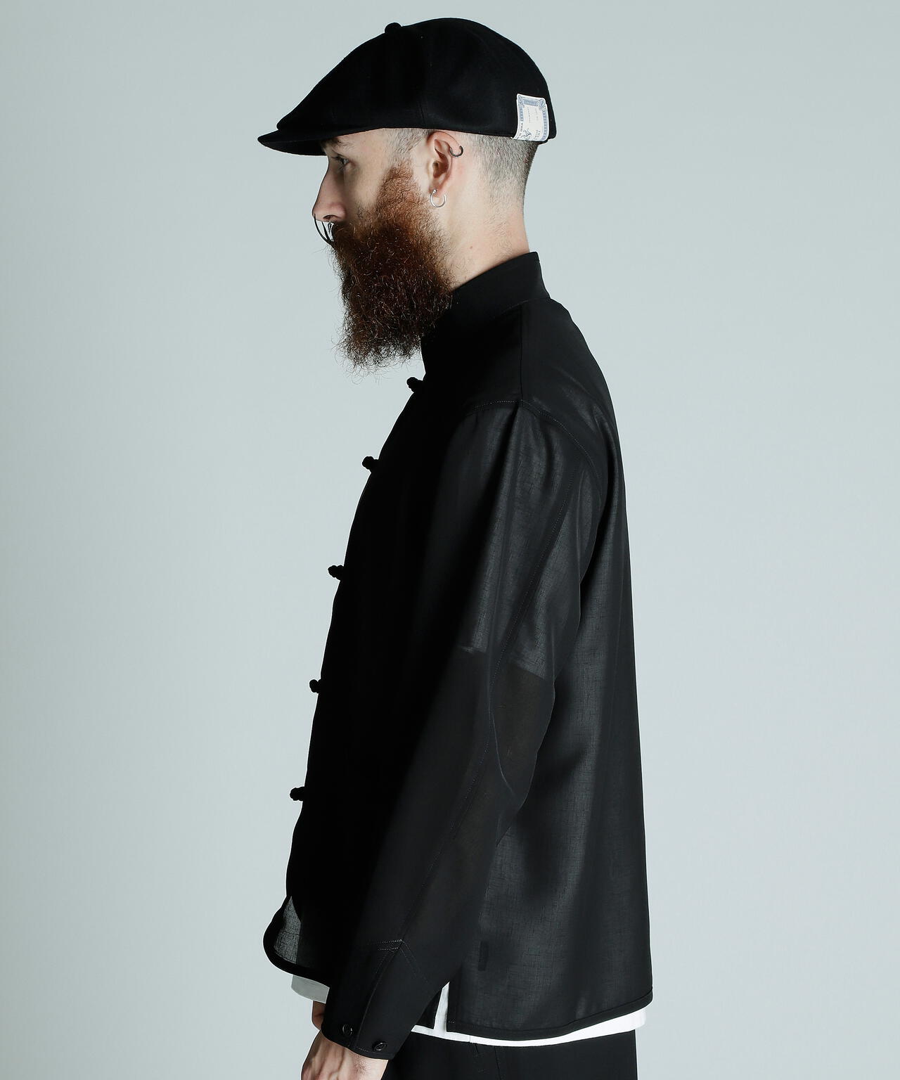 CHIFFON CHINESE JACKET/シフォンチャイニーズ ジャケット