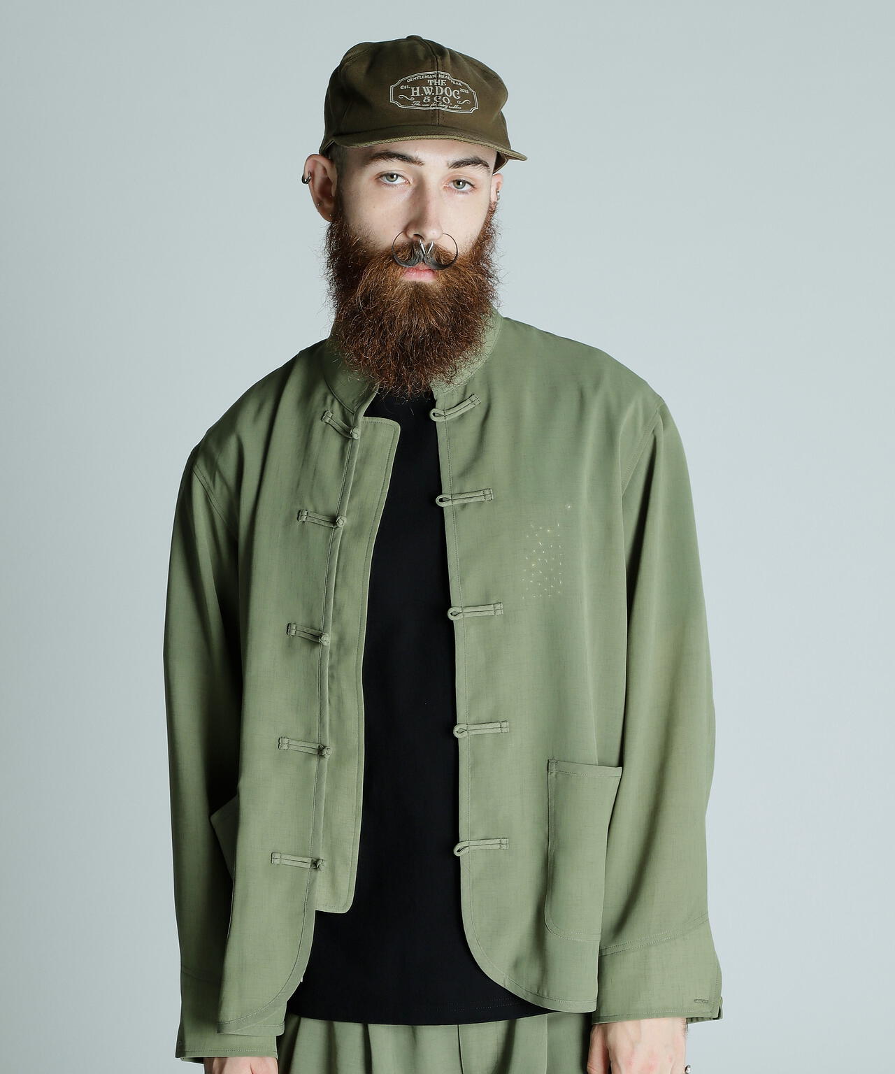 CHIFFON CHINESE JACKET/シフォンチャイニーズ ジャケット
