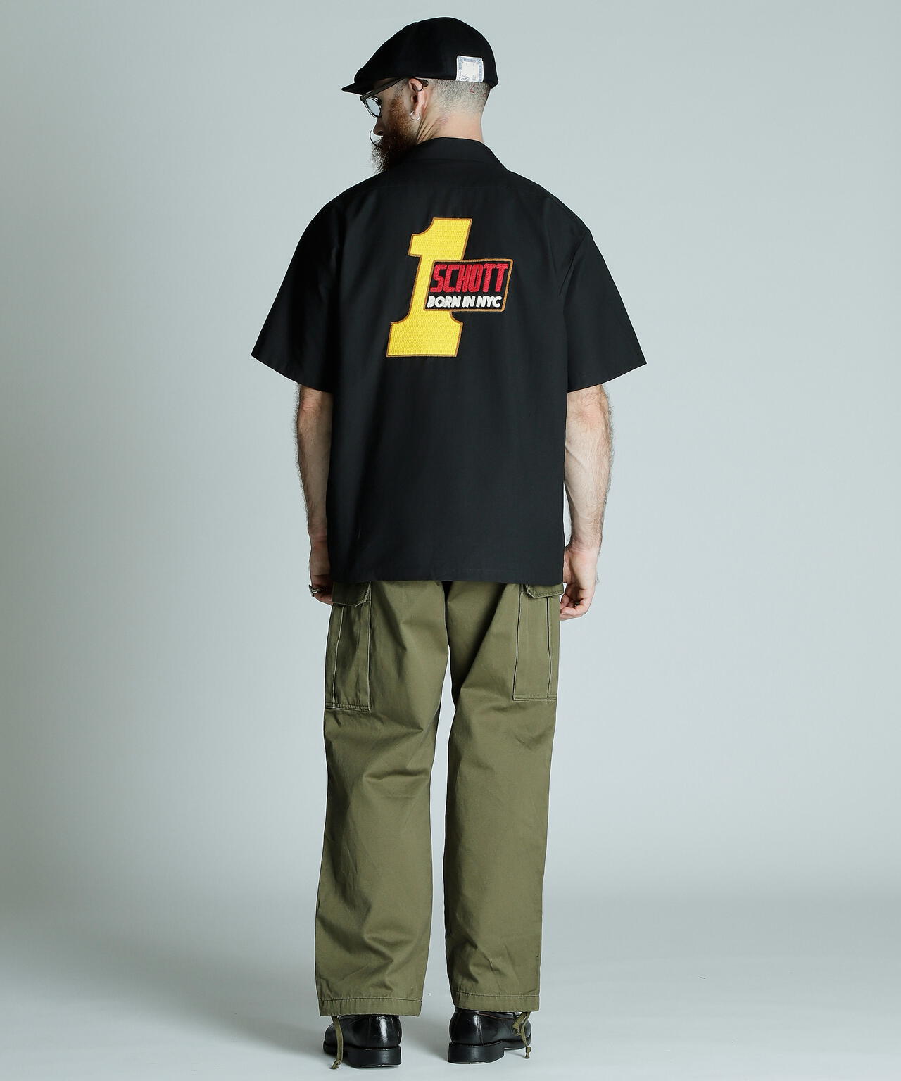 CN WORK SHIRT BORN IN NYC/CNワークシャツ ボーン インNYC