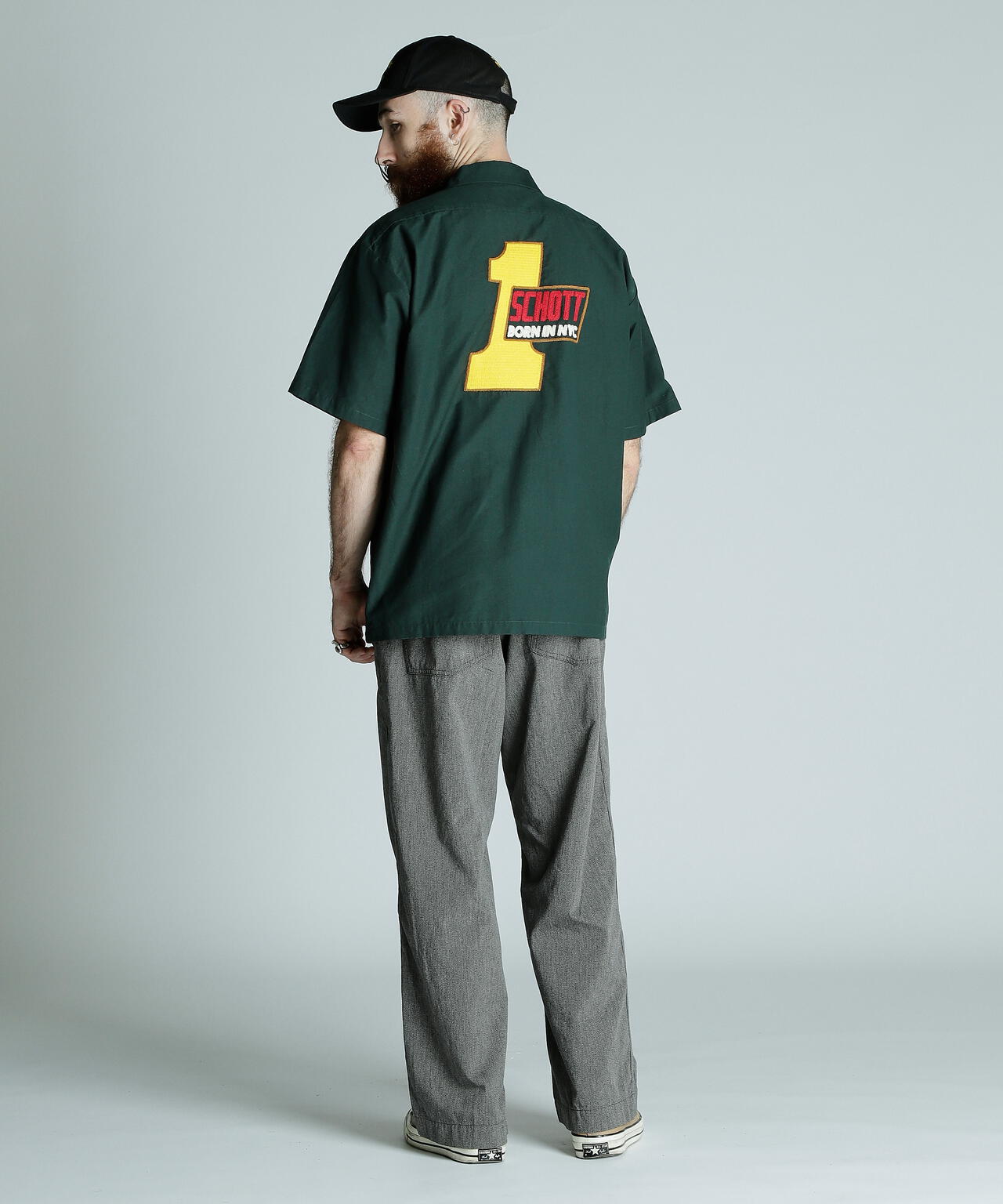 CN WORK SHIRT BORN IN NYC/CNワークシャツ ボーン インNYC
