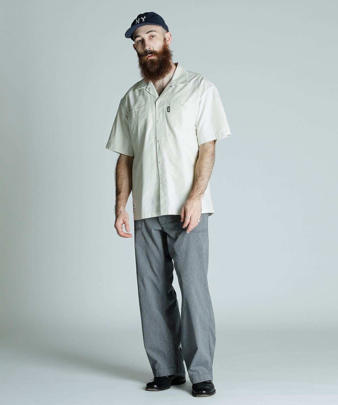 CN WORK SHIRT BORN IN NYC/CNワークシャツ ボーン インNYC