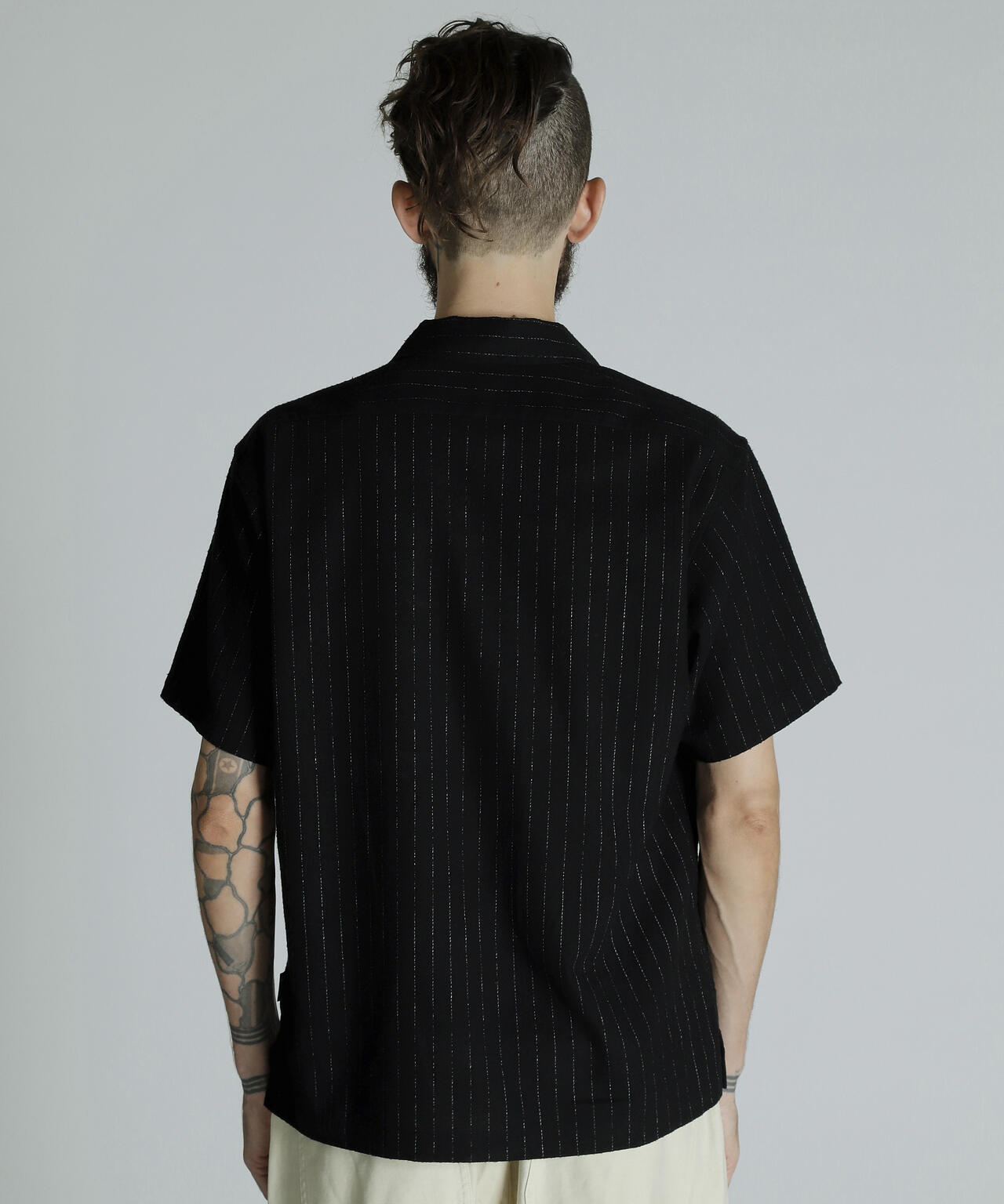 HV SHIRT 'DOT AND STRIPE'/HVシャツドット アンド ストライプ
