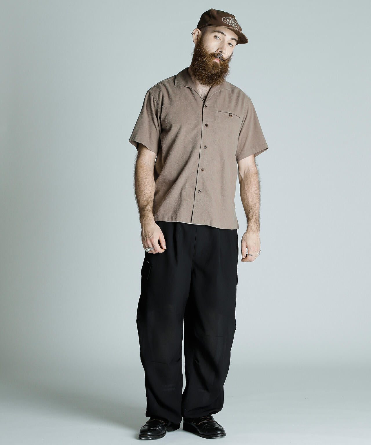 HV EMB. SHIRT/HV 刺繍シャツ