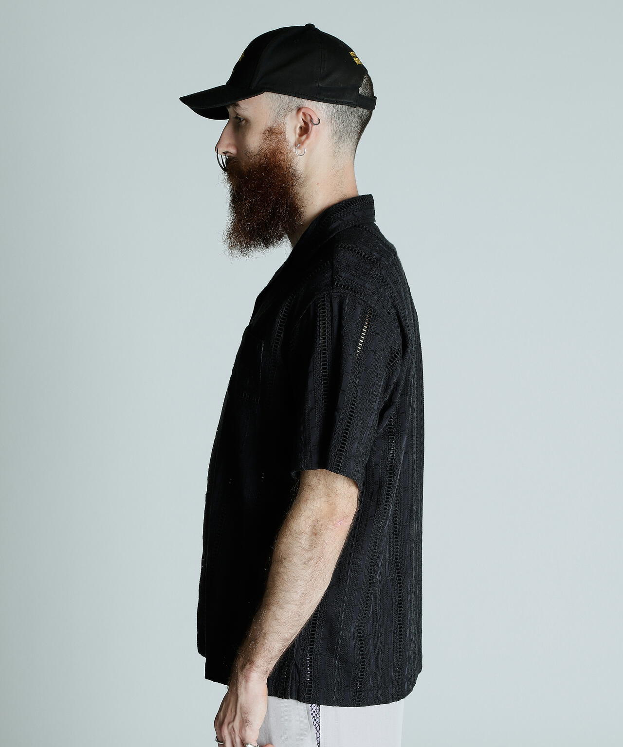 CR SHIRT EMBROIDERY/コットン レーヨン 刺繍シャツ