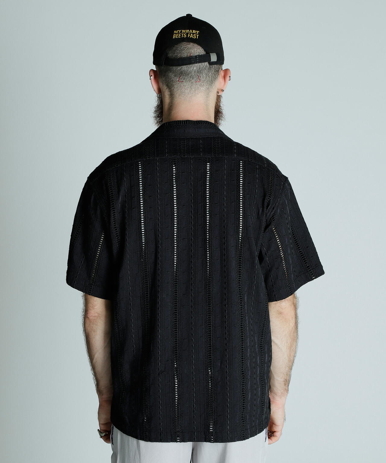 CR SHIRT EMBROIDERY/コットン レーヨン 刺繍シャツ