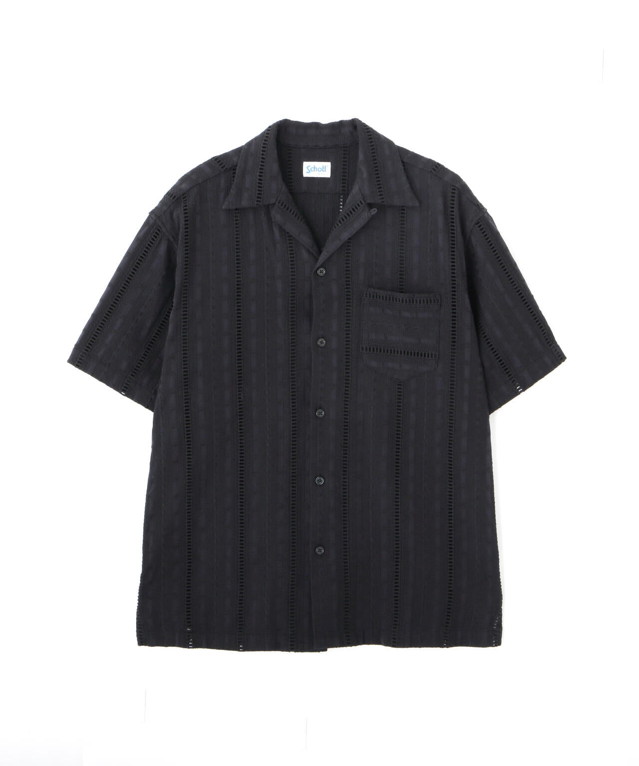 CR SHIRT EMBROIDERY/コットン レーヨン 刺繍シャツ