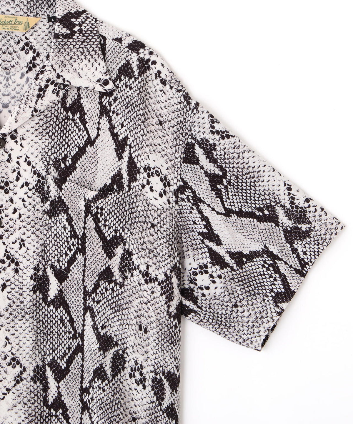 RAYON SHIRT PYTHON/レーヨンシャツ パイソン