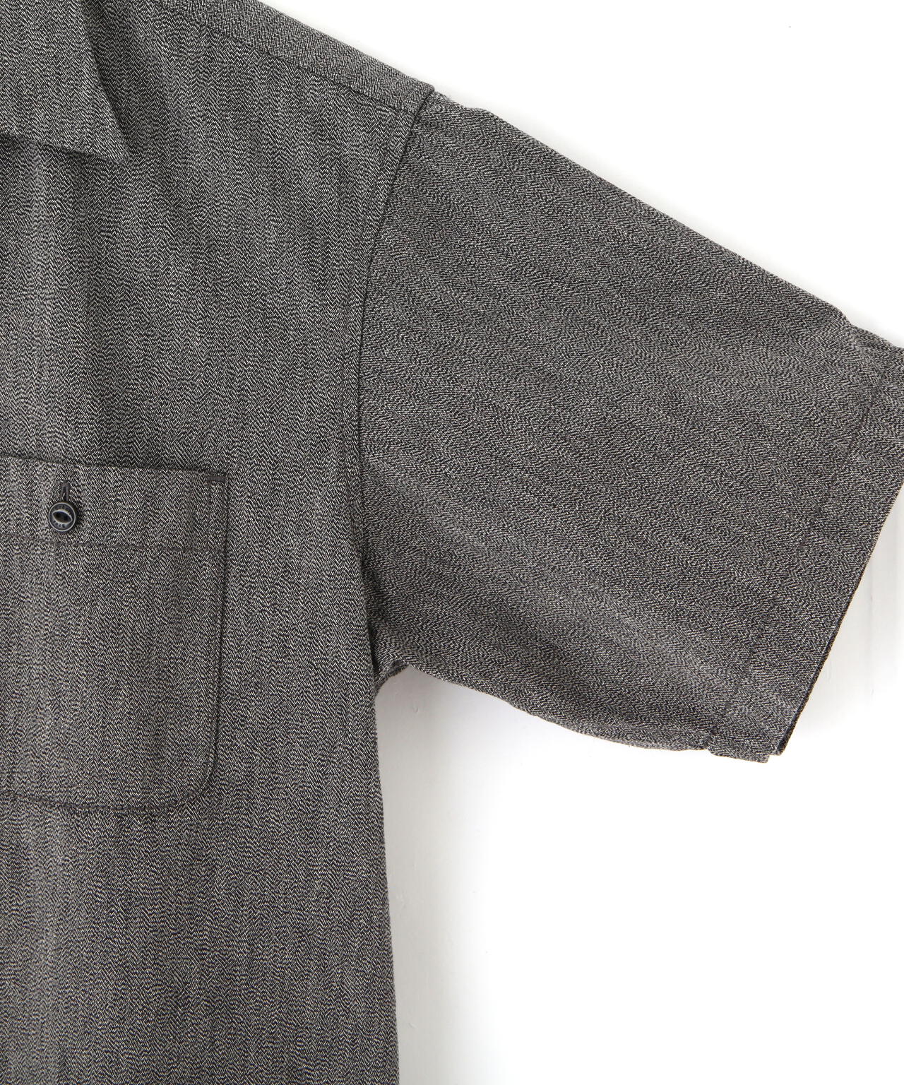 COTTON COVERT SS SHIRT/コットンコバート 半袖 シャツ