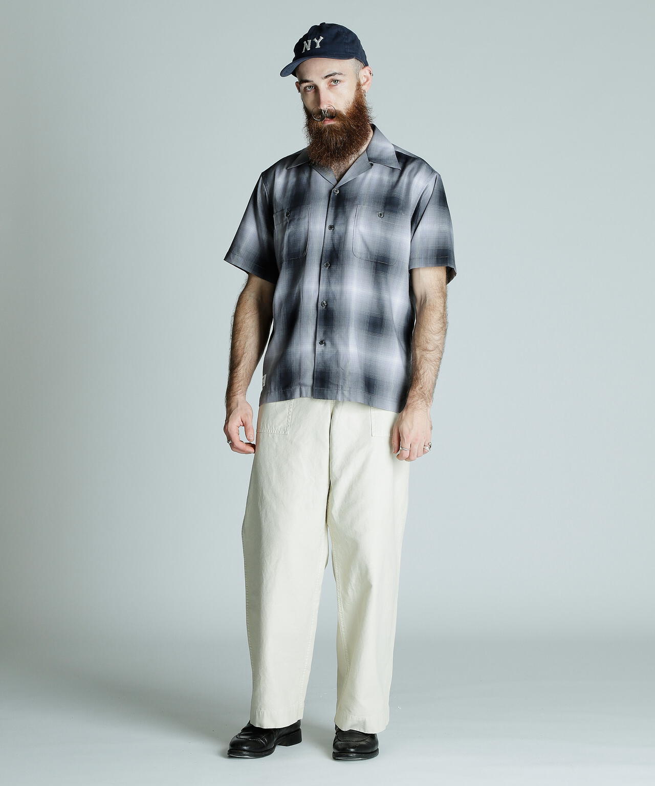 OMBRE SS SHIRT/オンブレ SSシャツ