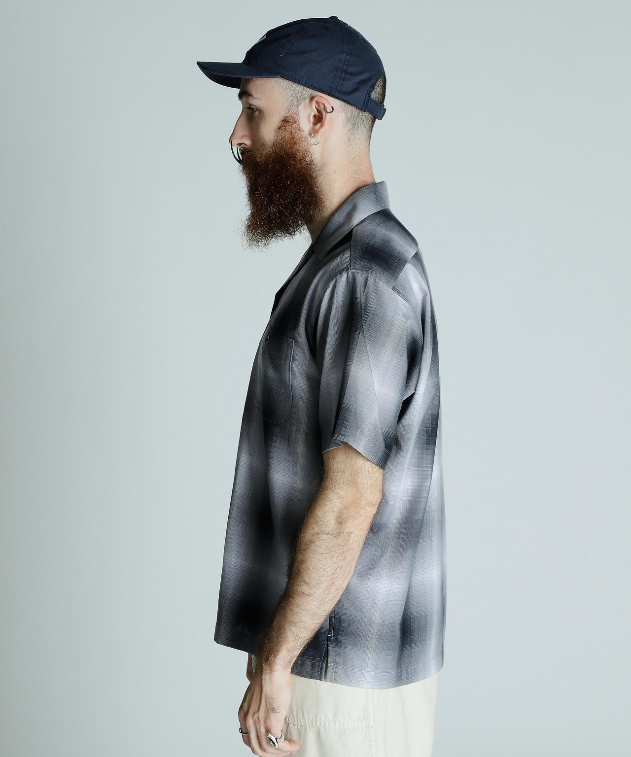 OMBRE SS SHIRT/オンブレ SSシャツ