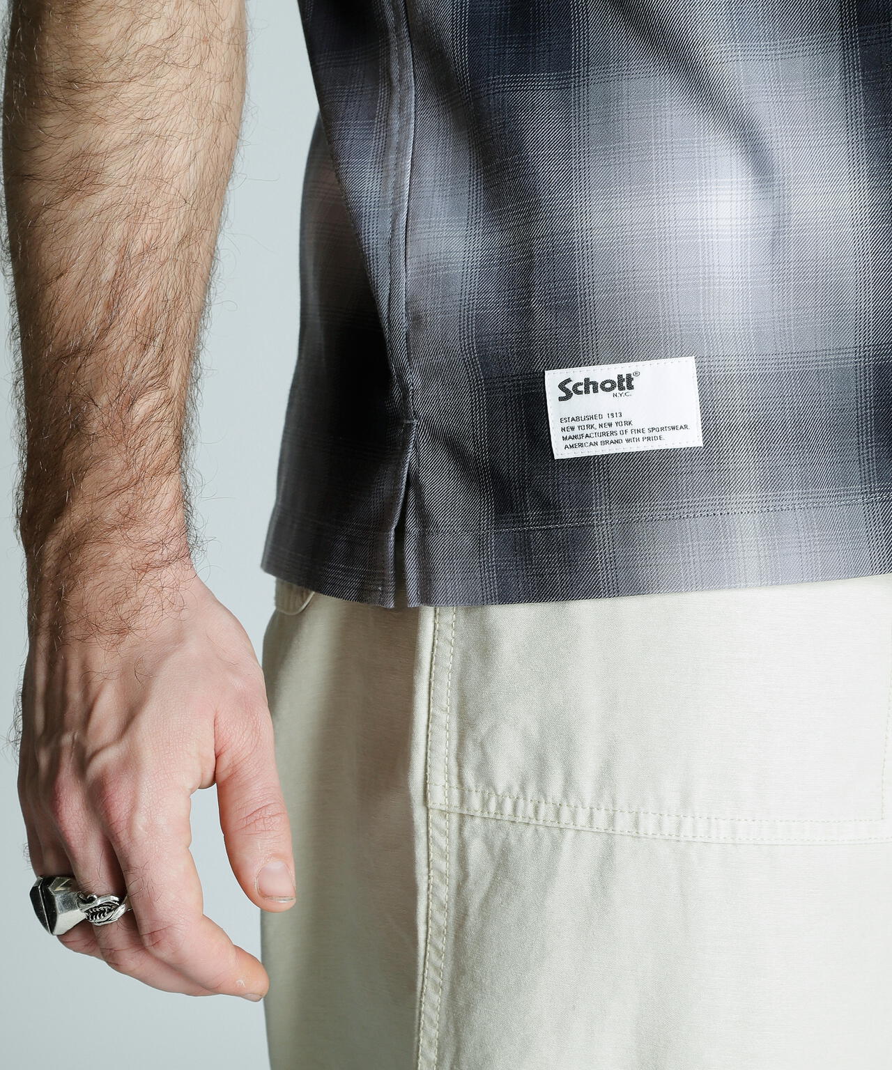 OMBRE SS SHIRT/オンブレ SSシャツ