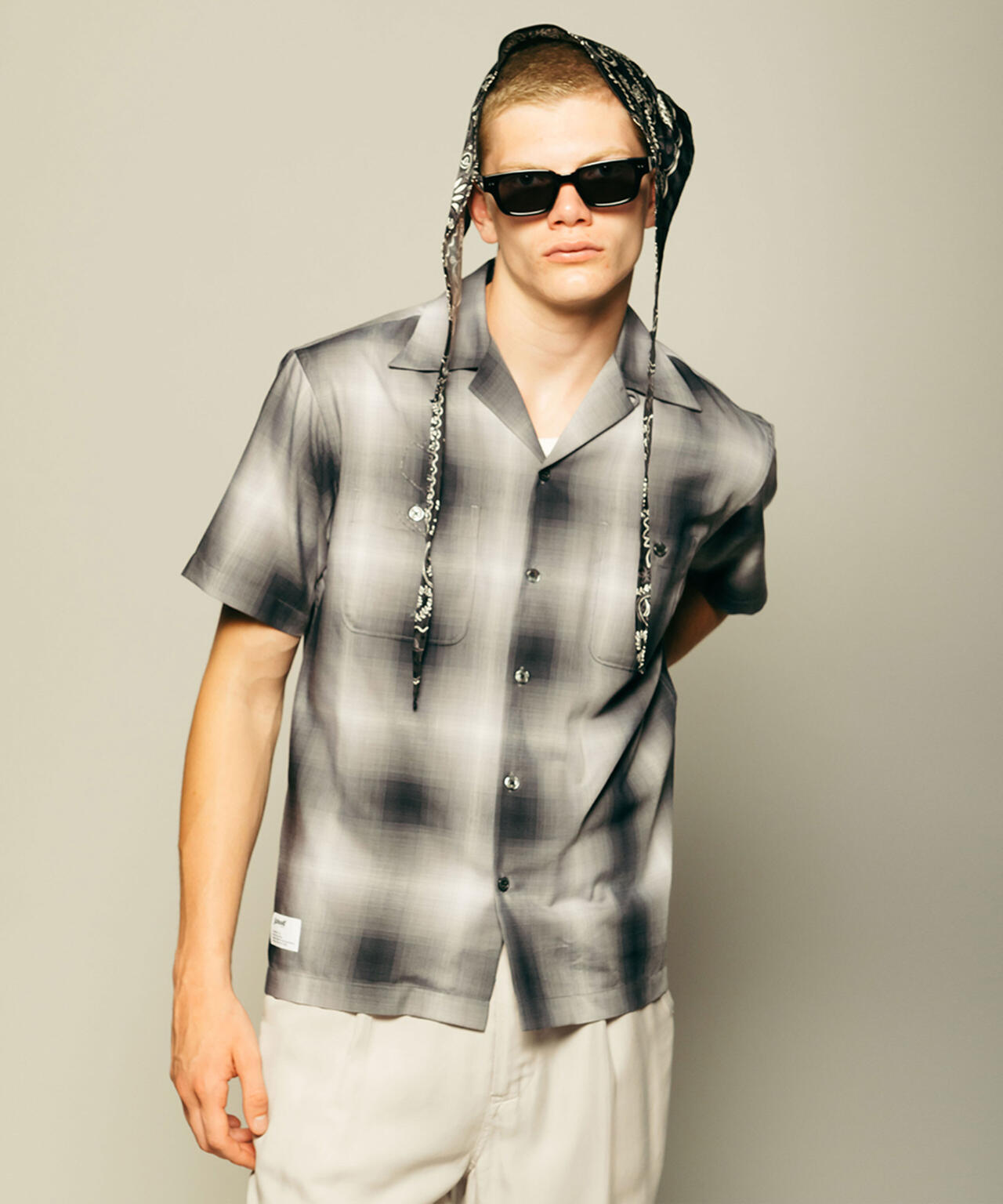 OMBRE SS SHIRT/オンブレ SSシャツ