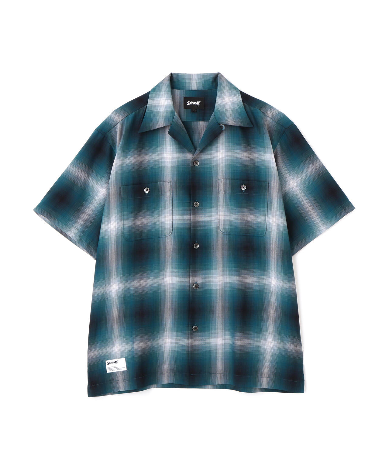 OMBRE SS SHIRT/オンブレ SSシャツ