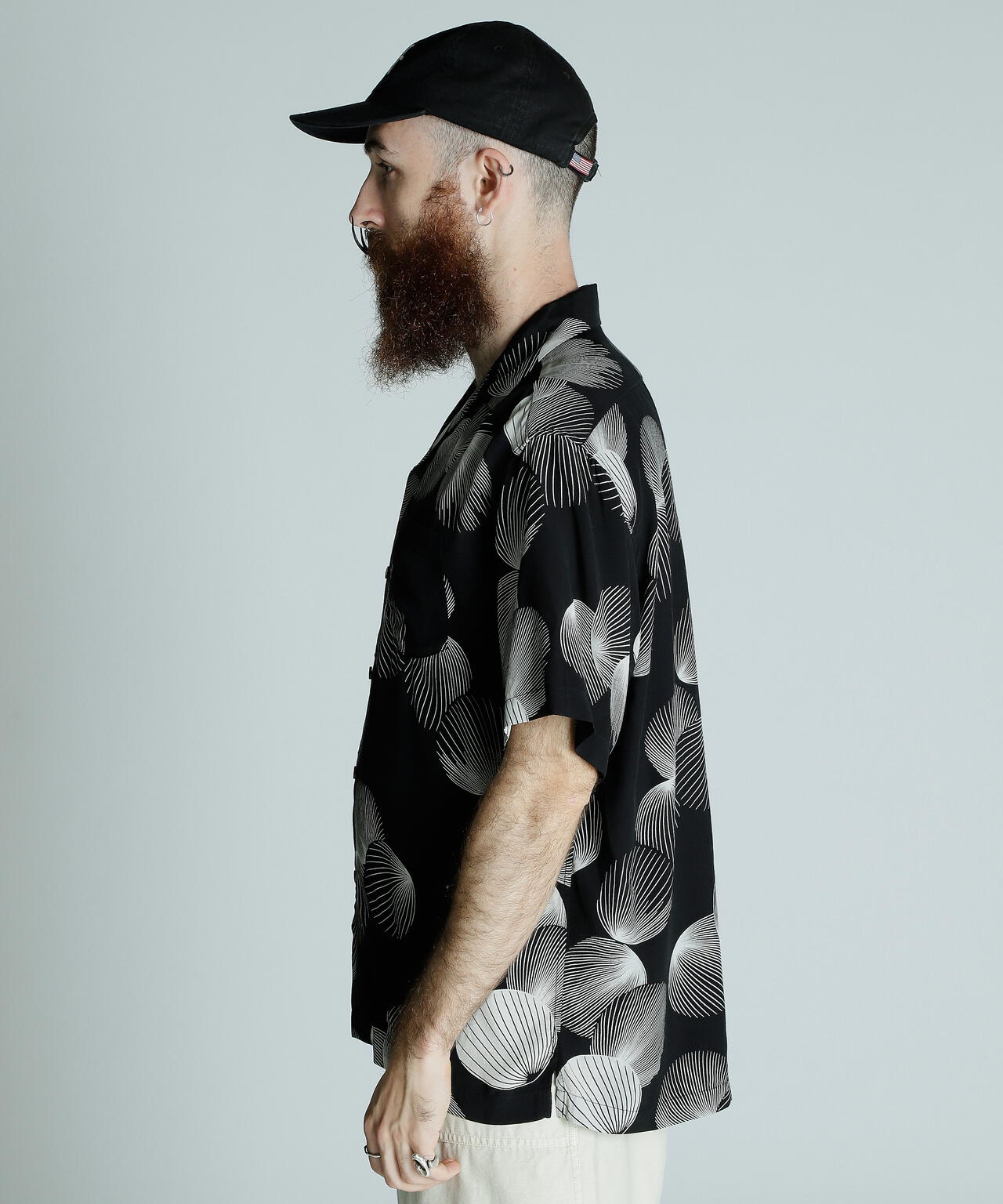 ×PJ/×パイナップルジュース/RAYON SHIRT SHELL/レーヨンシャツ シェル
