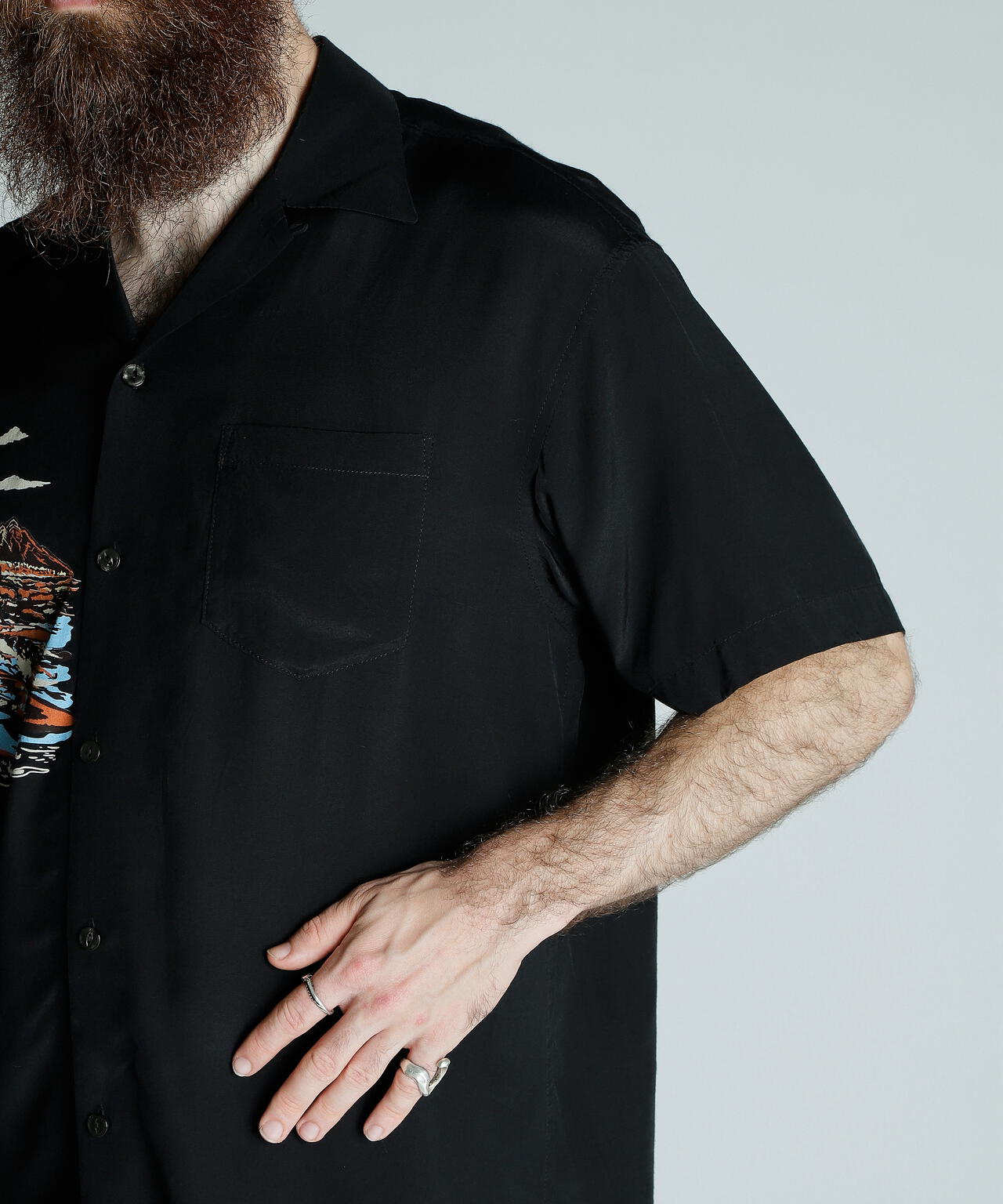 ×PJ/×パイナップルジュース/RAYON SHIRT BEACH/レーヨンシャツ ビーチ