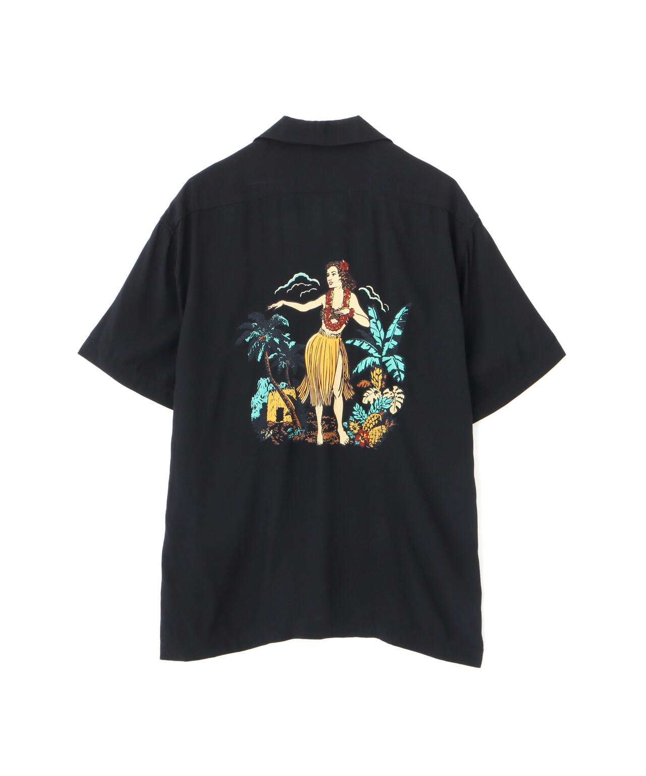 ×PJ/×パイナップルジュース/RAYON SHIRT BEACH/レーヨンシャツ ビーチ