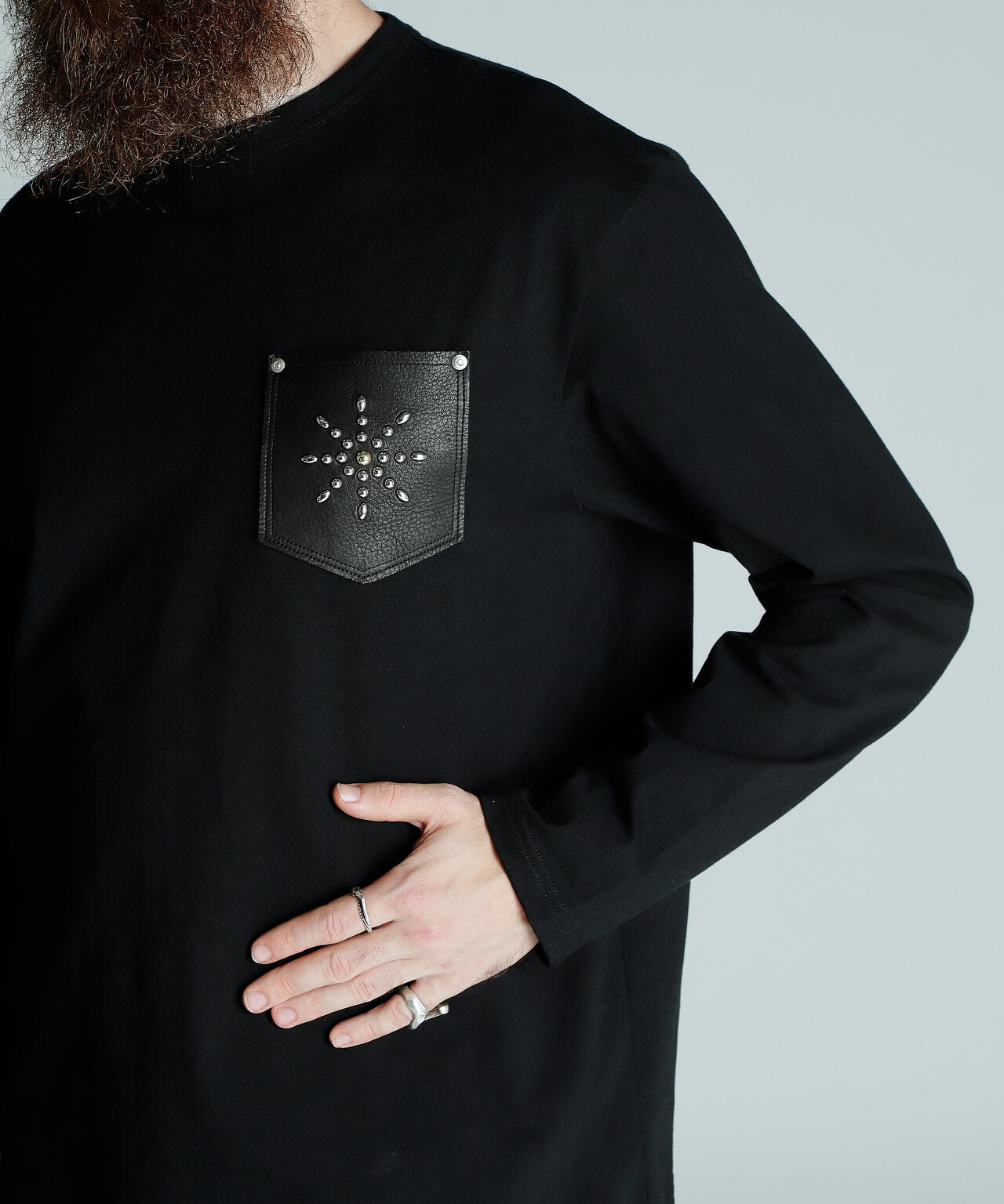 DEER STUDS LS T-SHIRT BURST/ディア スタッズ LS Tシャツ ブレスト