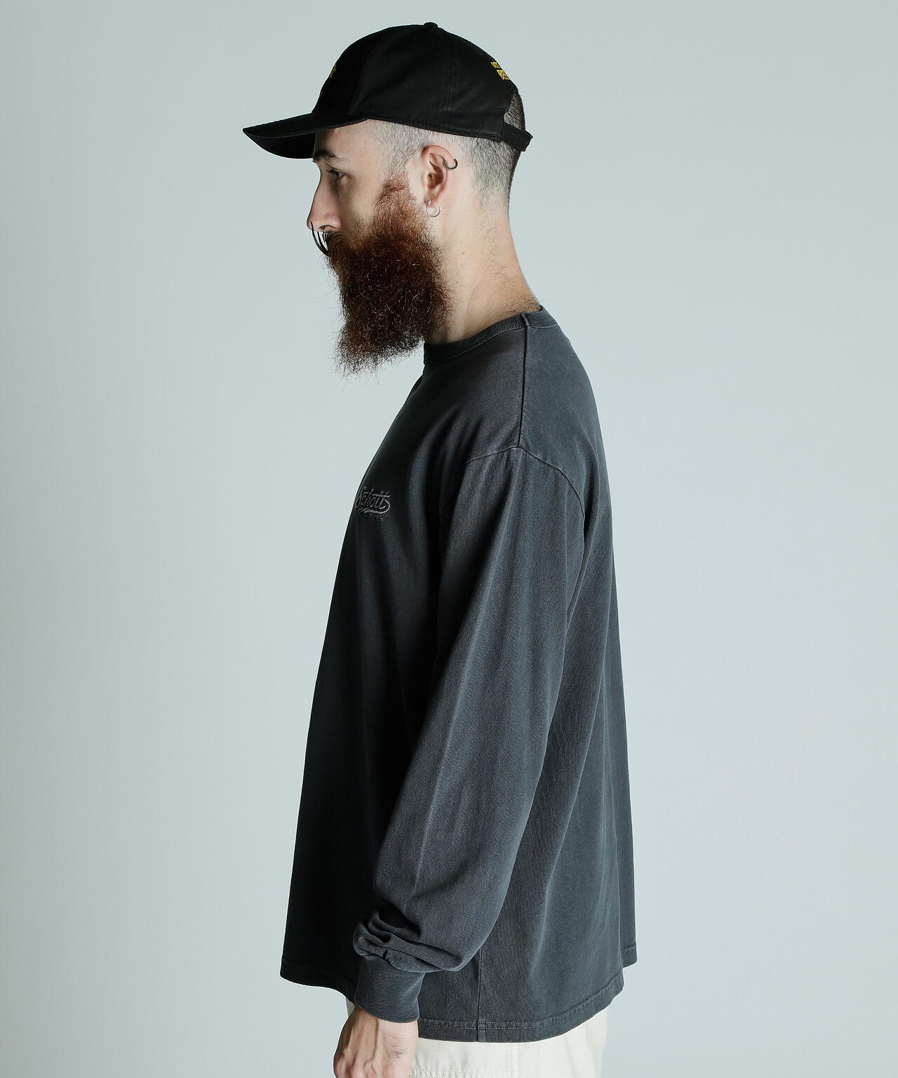 PIGMENT LS T-SHIRT BOLT LOGO/ピグメントLS Tシャツ ボルトロゴ