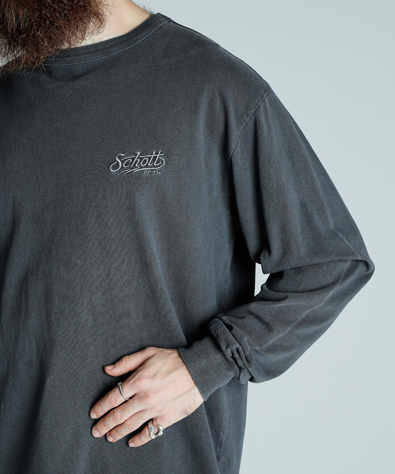 PIGMENT LS T-SHIRT BOLT LOGO/ピグメントLS Tシャツ ボルトロゴ