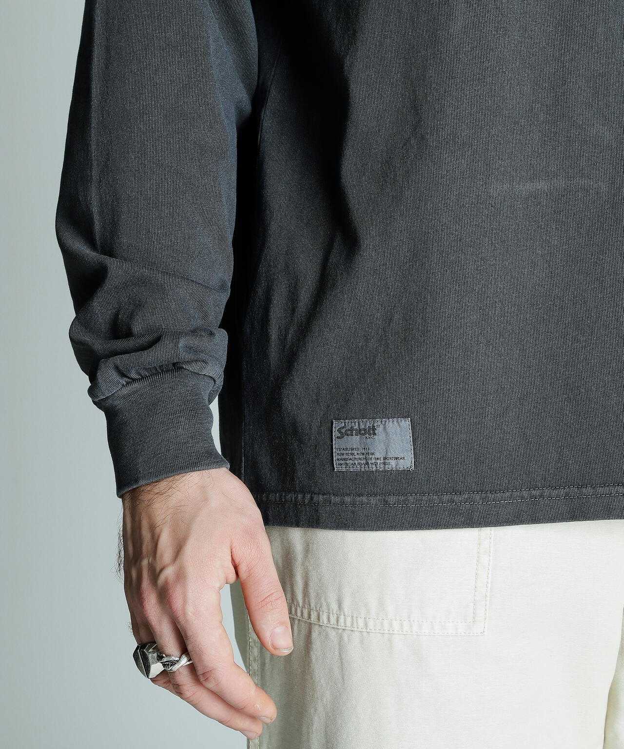 PIGMENT LS T-SHIRT BOLT LOGO/ピグメントLS Tシャツ ボルトロゴ