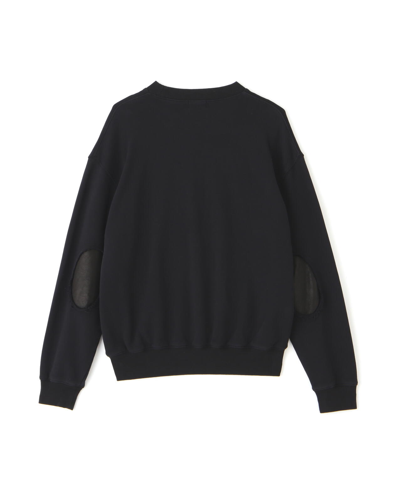LEATHER ELBOW PATCH SWEAT/レザーエルボーパッチ スウェット