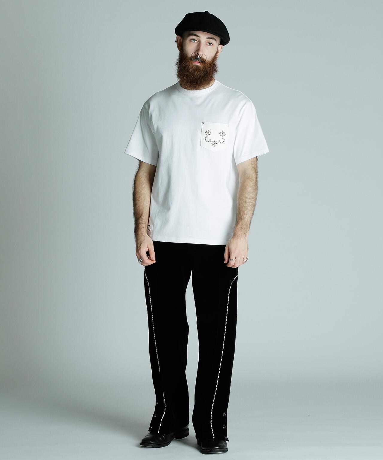 DEER STUDS T-SHIRT FLOWER/ディアスタッズ Tシャツ フラワー