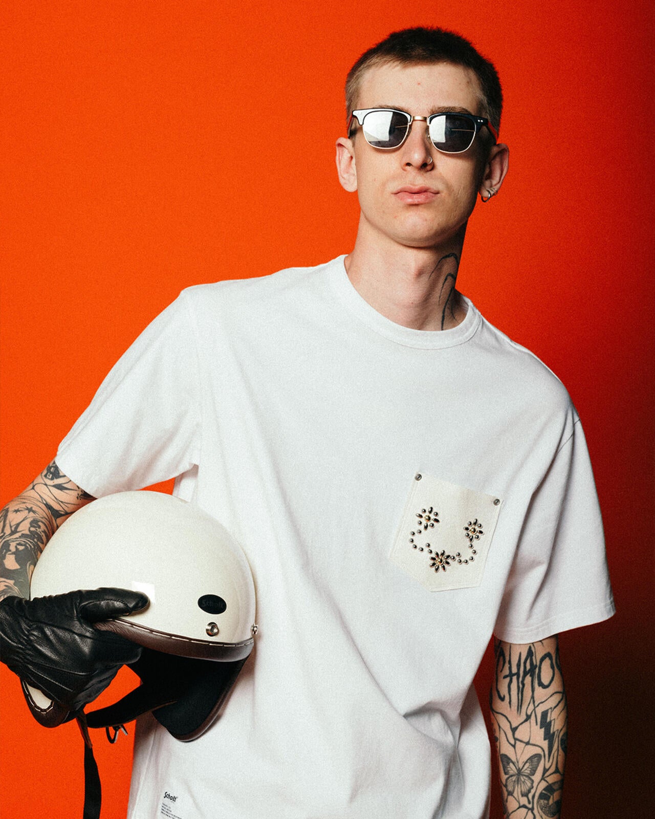 DEER STUDS T-SHIRT FLOWER/ディアスタッズ Tシャツ フラワー