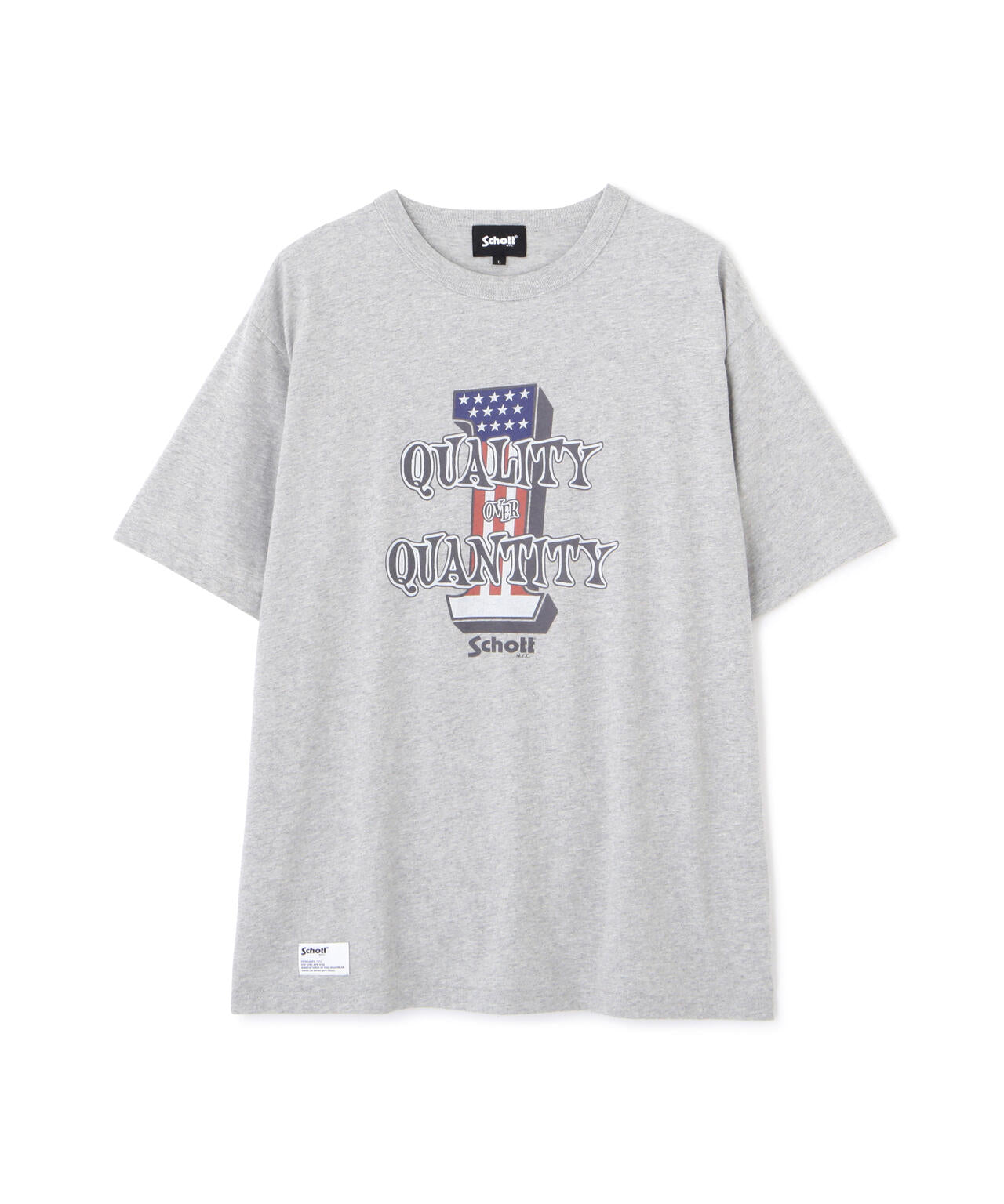 T-SHIRT QUALITY OVER QUANITY/クオリティ・オーバー・クオンティティ Tシャツ