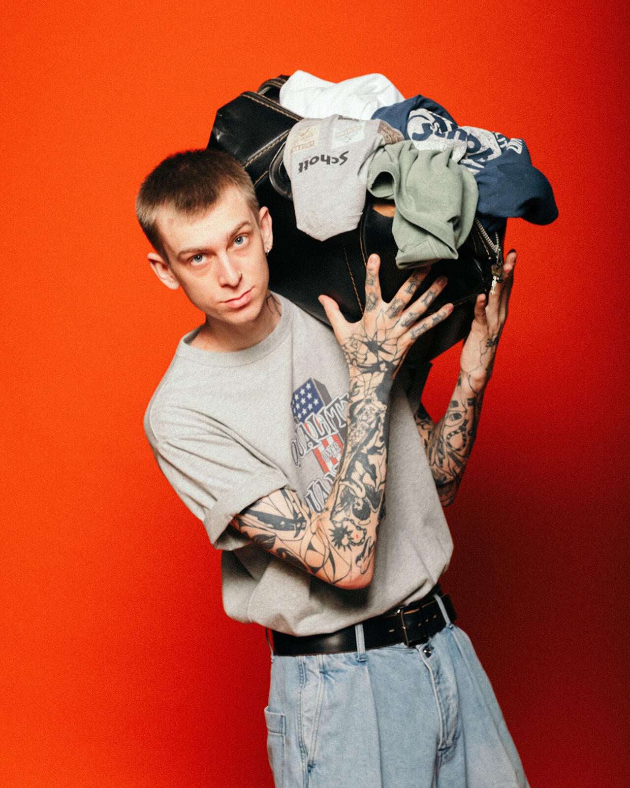 T-SHIRT QUALITY OVER QUANITY/クオリティ・オーバー・クオンティティ Tシャツ